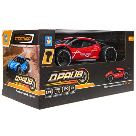 Автомобиль РУ 1TOY Драйв 1:24