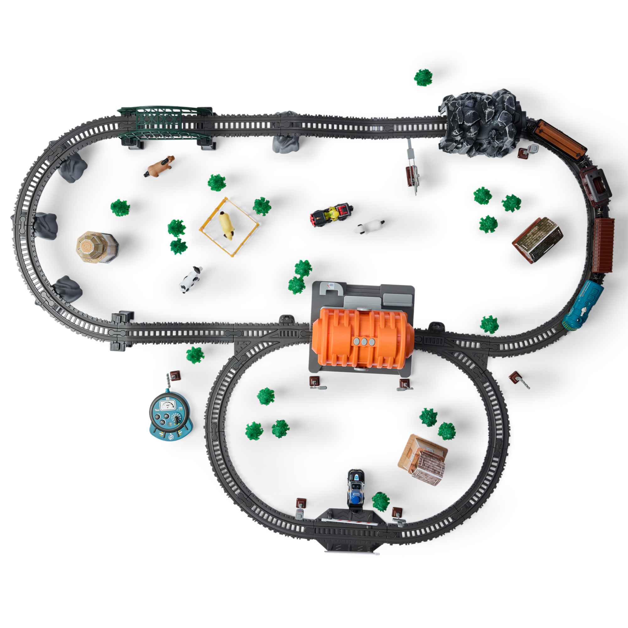 Набор железнодорожный Happy Baby 331995_grey - фото 5