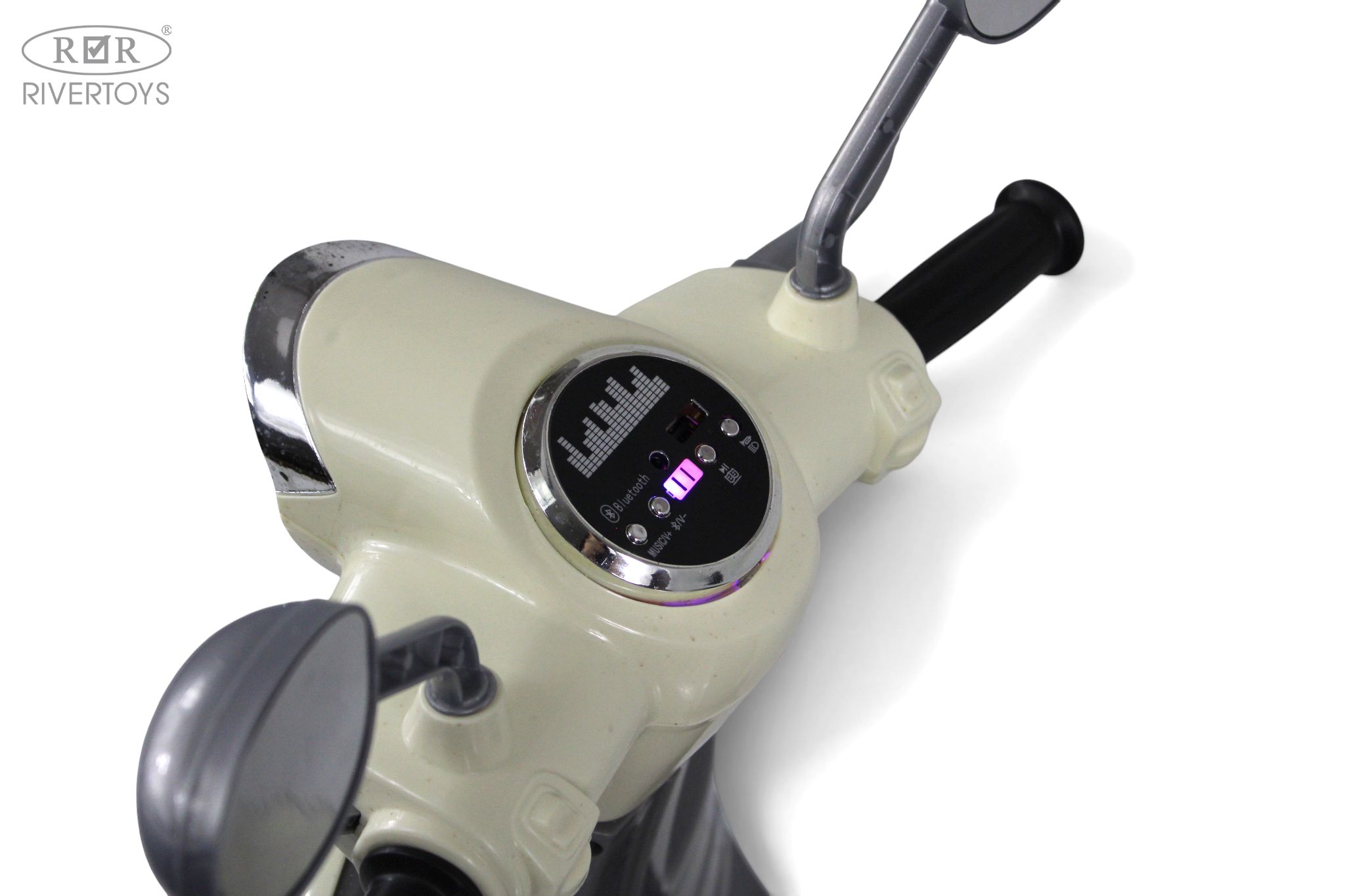 Электромотоцикл RIVERTOYS Z222ZZ-M-GREY - фото 14