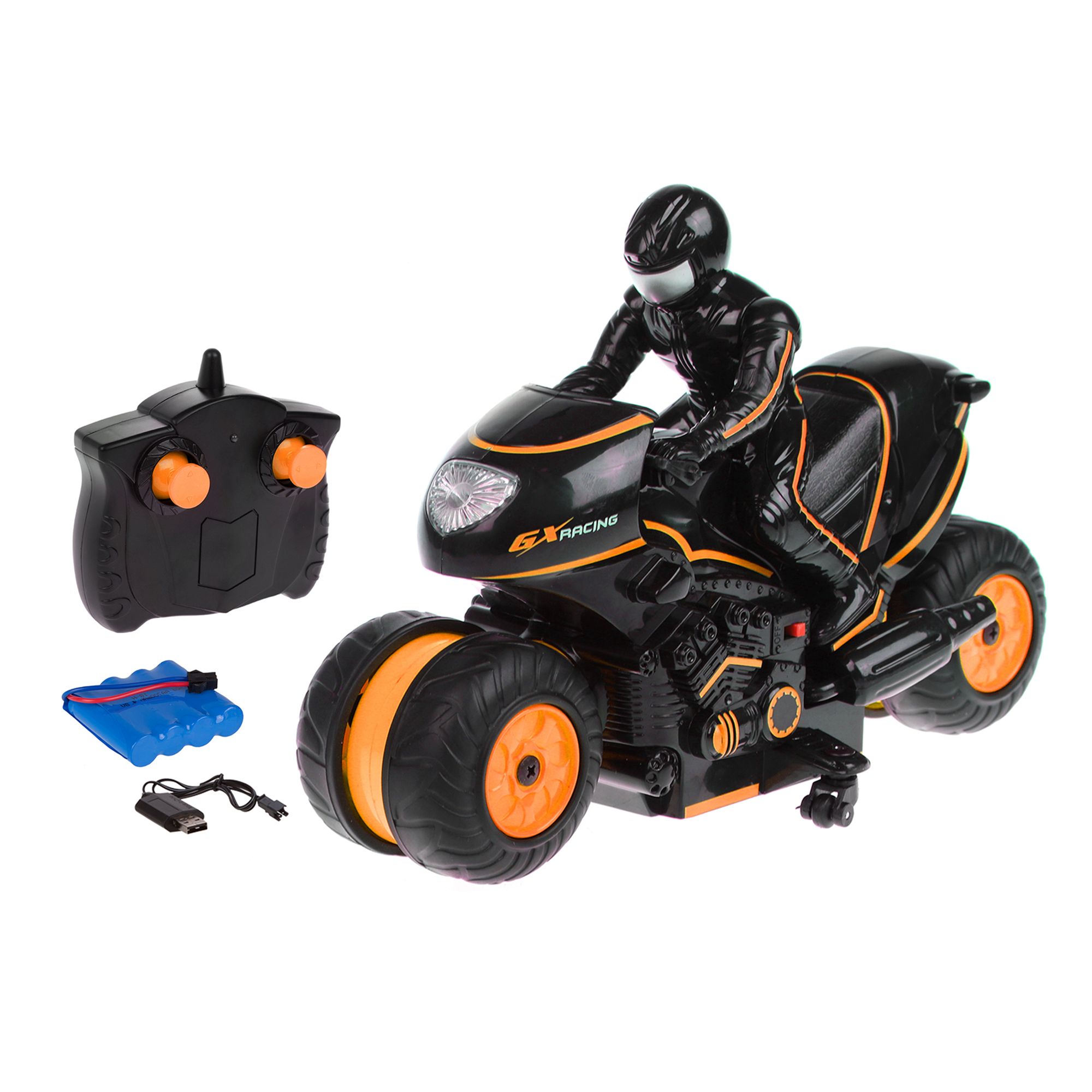 Мотоцикл РУ CROSSBOT 1:24 - фото 9