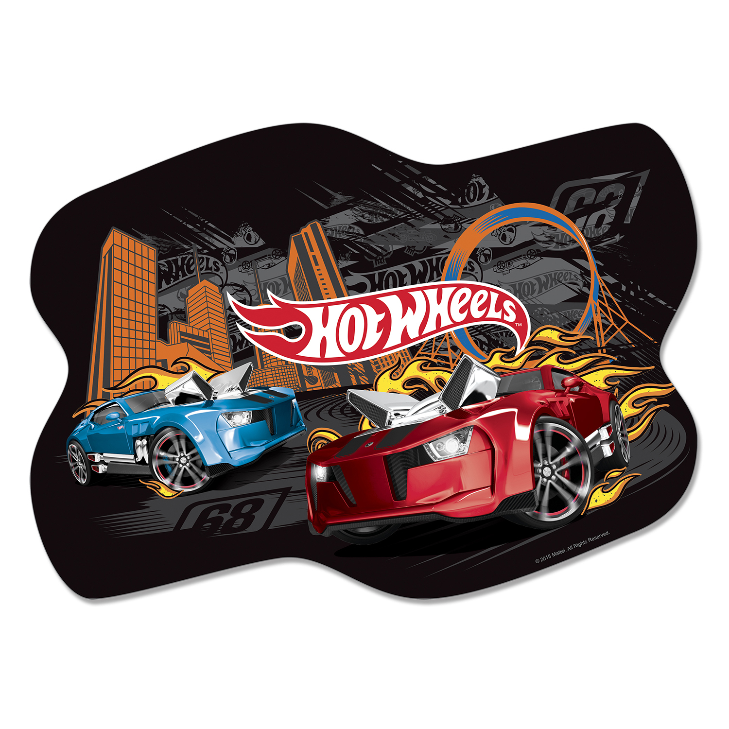 Коврик настольный Hot Wheels - фото 1