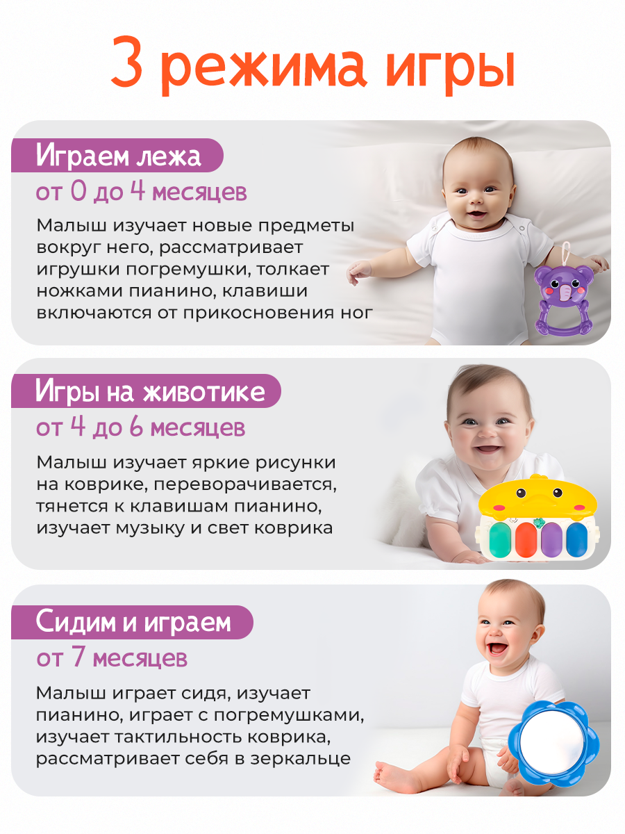 Коврик Рыжий кот с дугами - фото 7