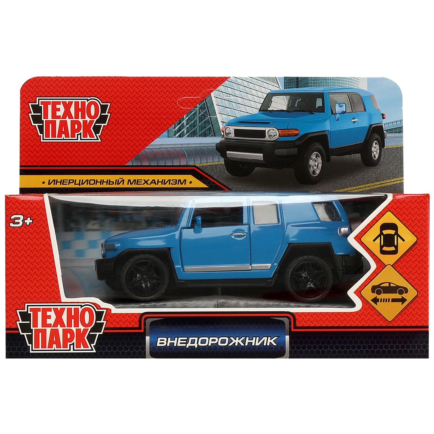 Автомобиль Технопарк Внедорожник 369745 - фото 2