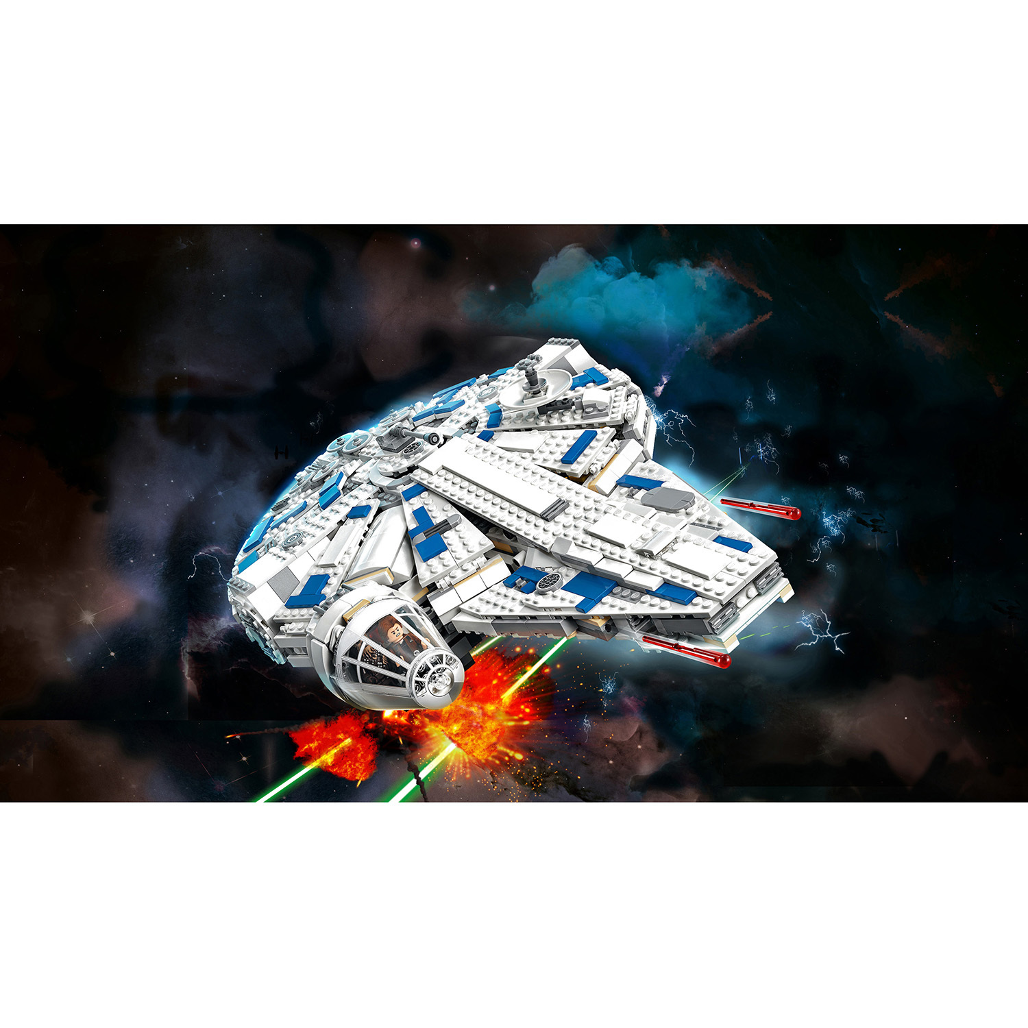 Конструктор LEGO Star Wars Сокол Тысячелетия Дуга Кесселя блочный - фото 9