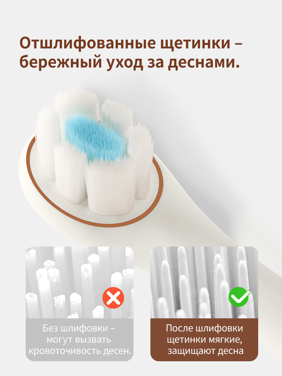 Зубная щетка классическая thyseed от 1 года 2 шт. - фото 10