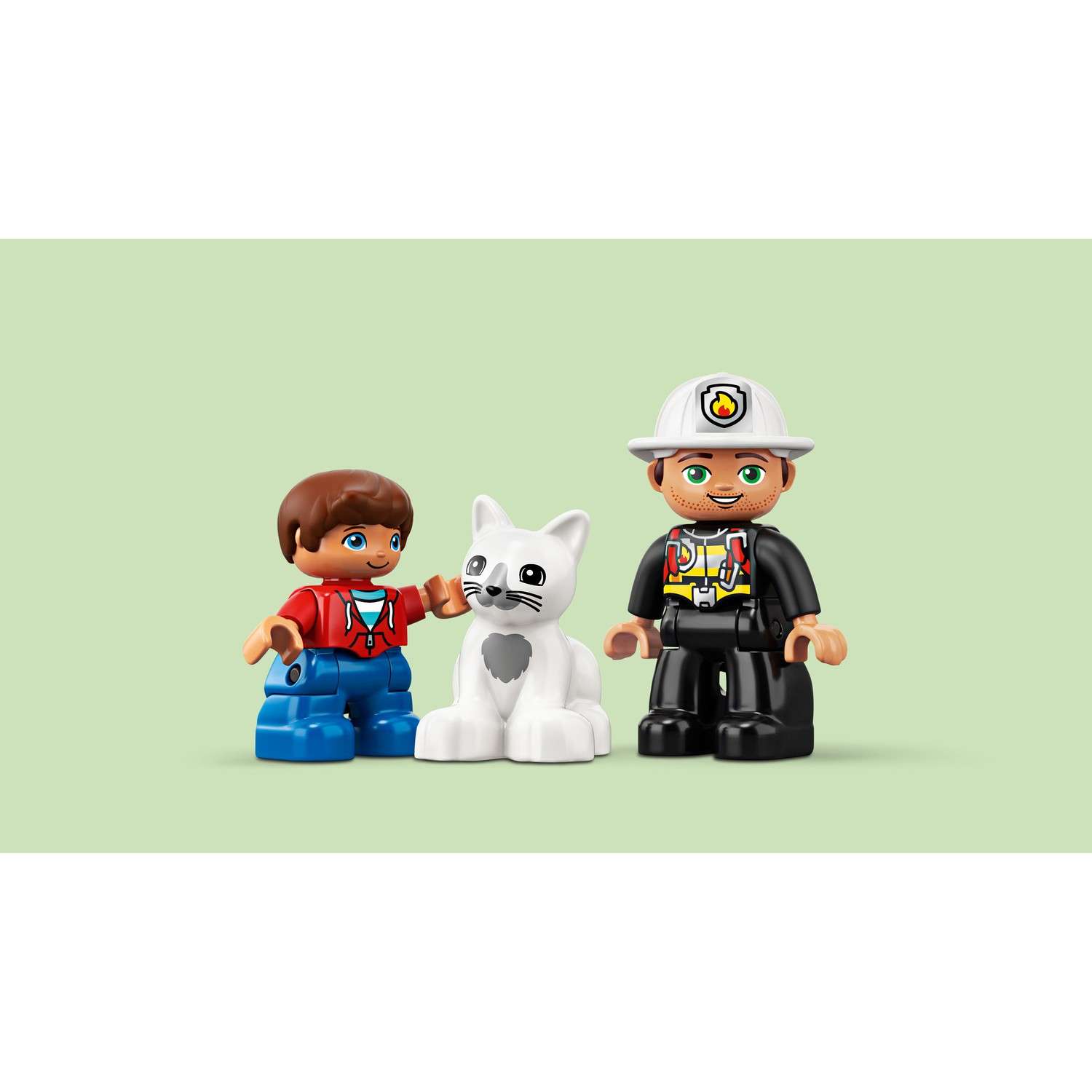 Конструктор LEGO DUPLO Town Пожарная машина блочный - фото 9