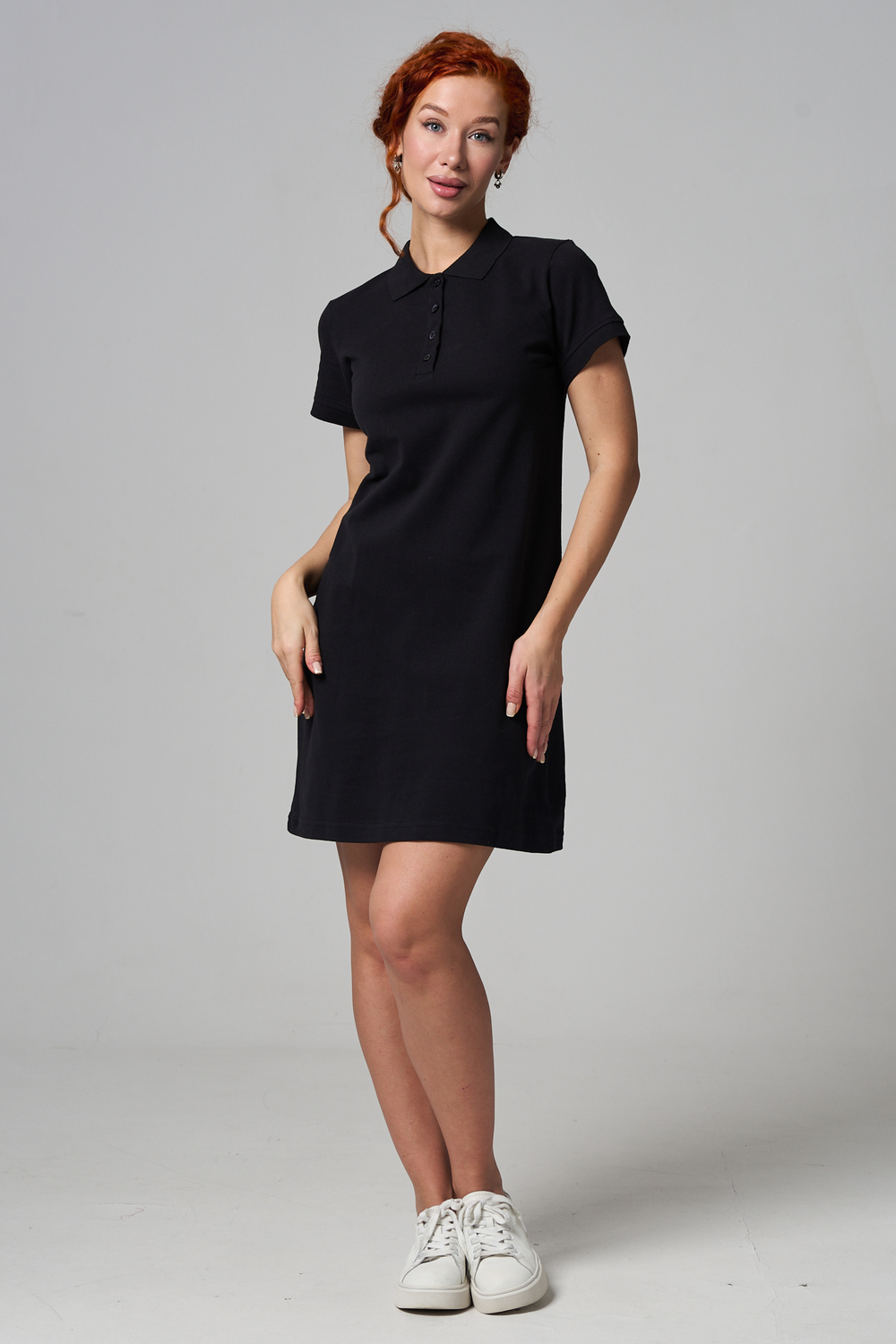 Платье Натали Суслова 14413/1 черный - фото 2