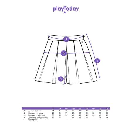 Юбка-шорты PlayToday