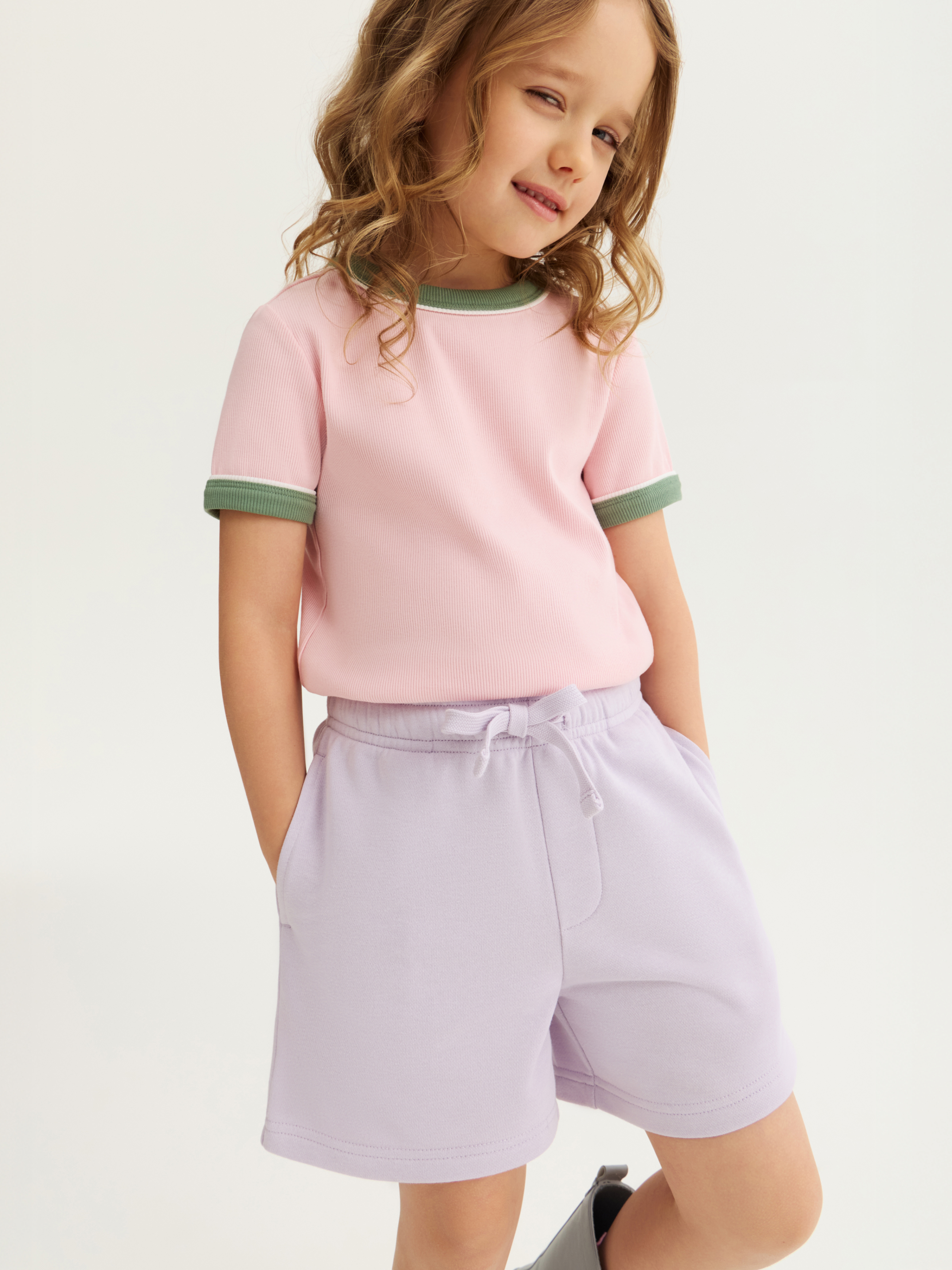 Шорты Junion 904176.TSRT0007-Lilac-2 - фото 7