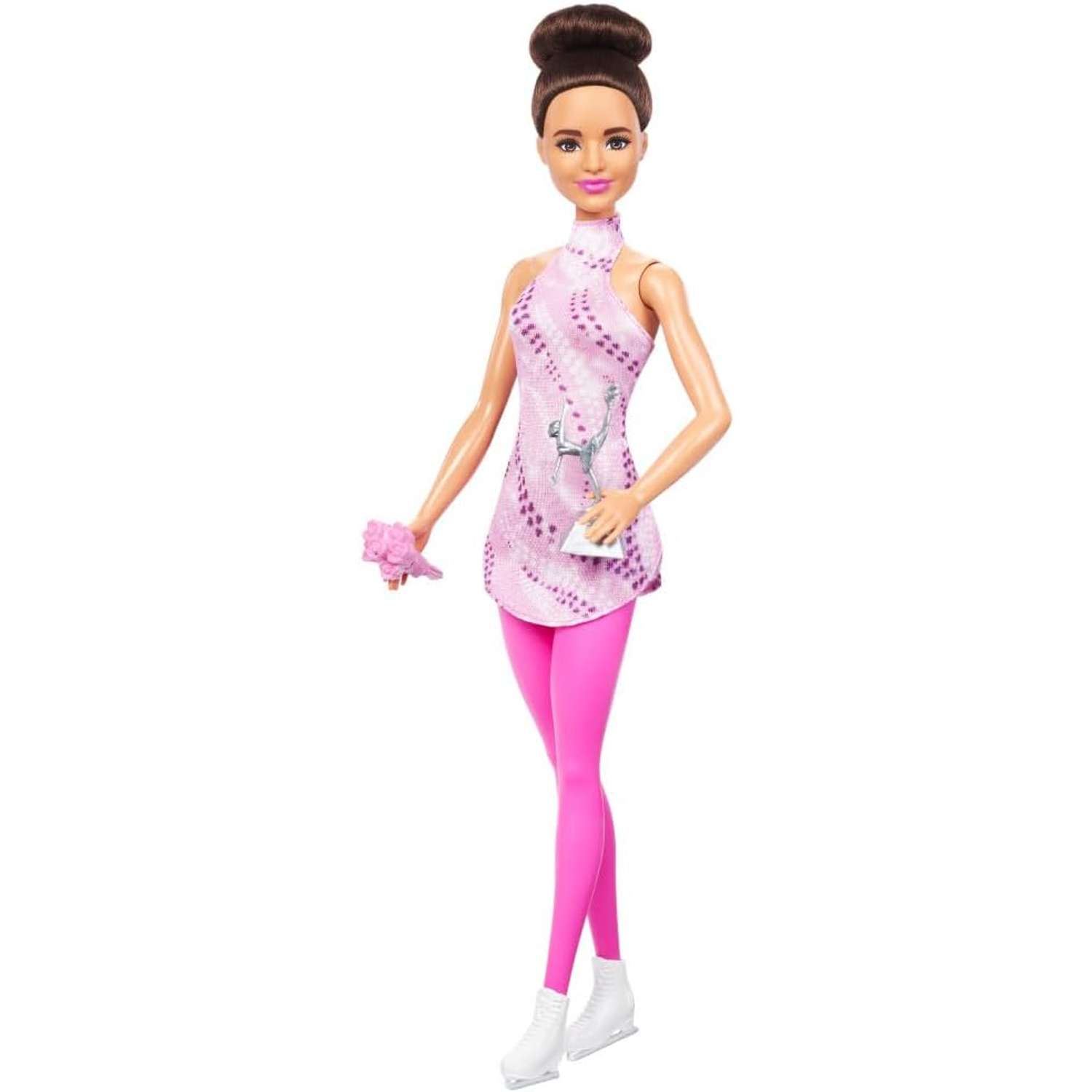 Кукла модельная Barbie Фигуристка HRG37 - фото 1