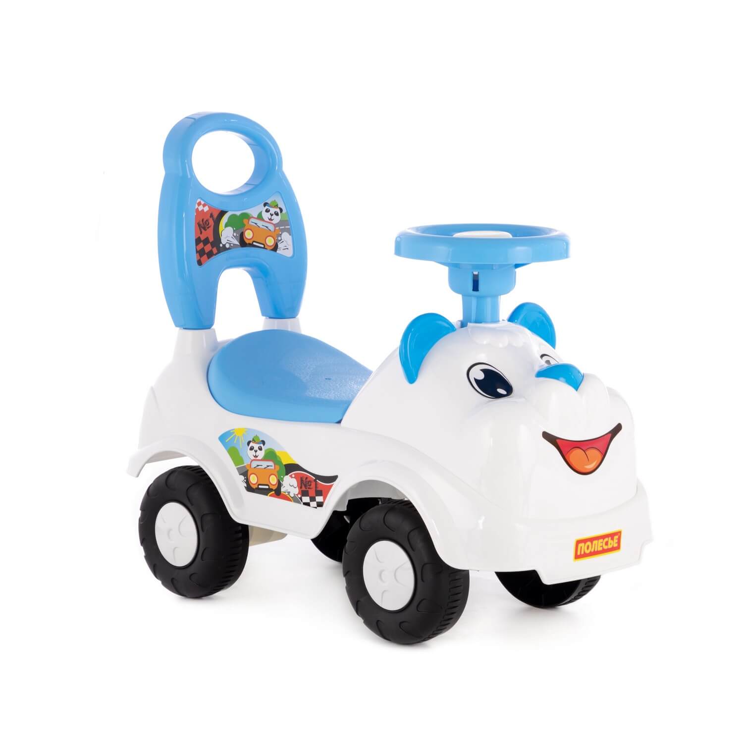 Пушкар Полесье каталка голубой - фото 2