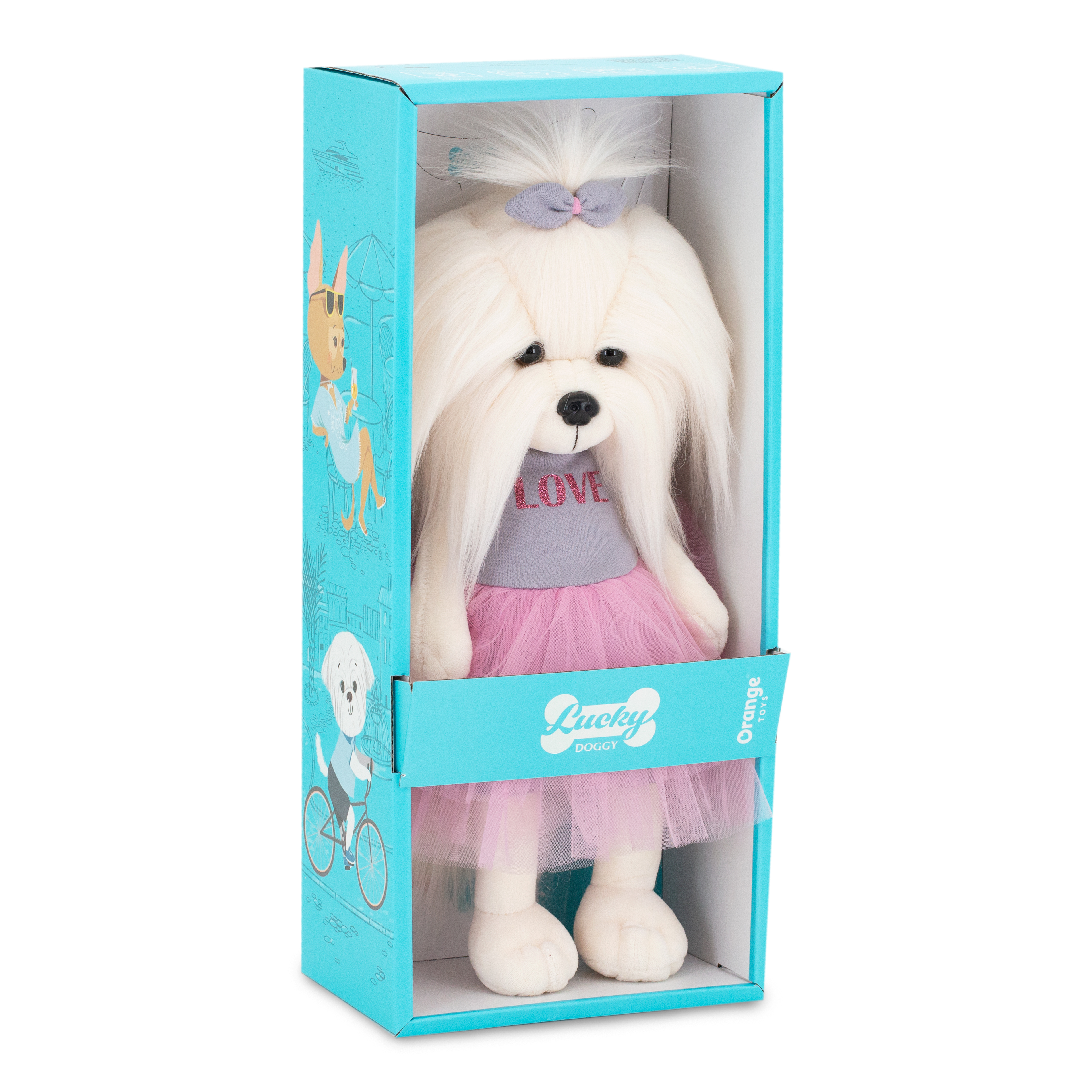 Игрушка мягкая Orange Toys собачка 37 см - фото 7