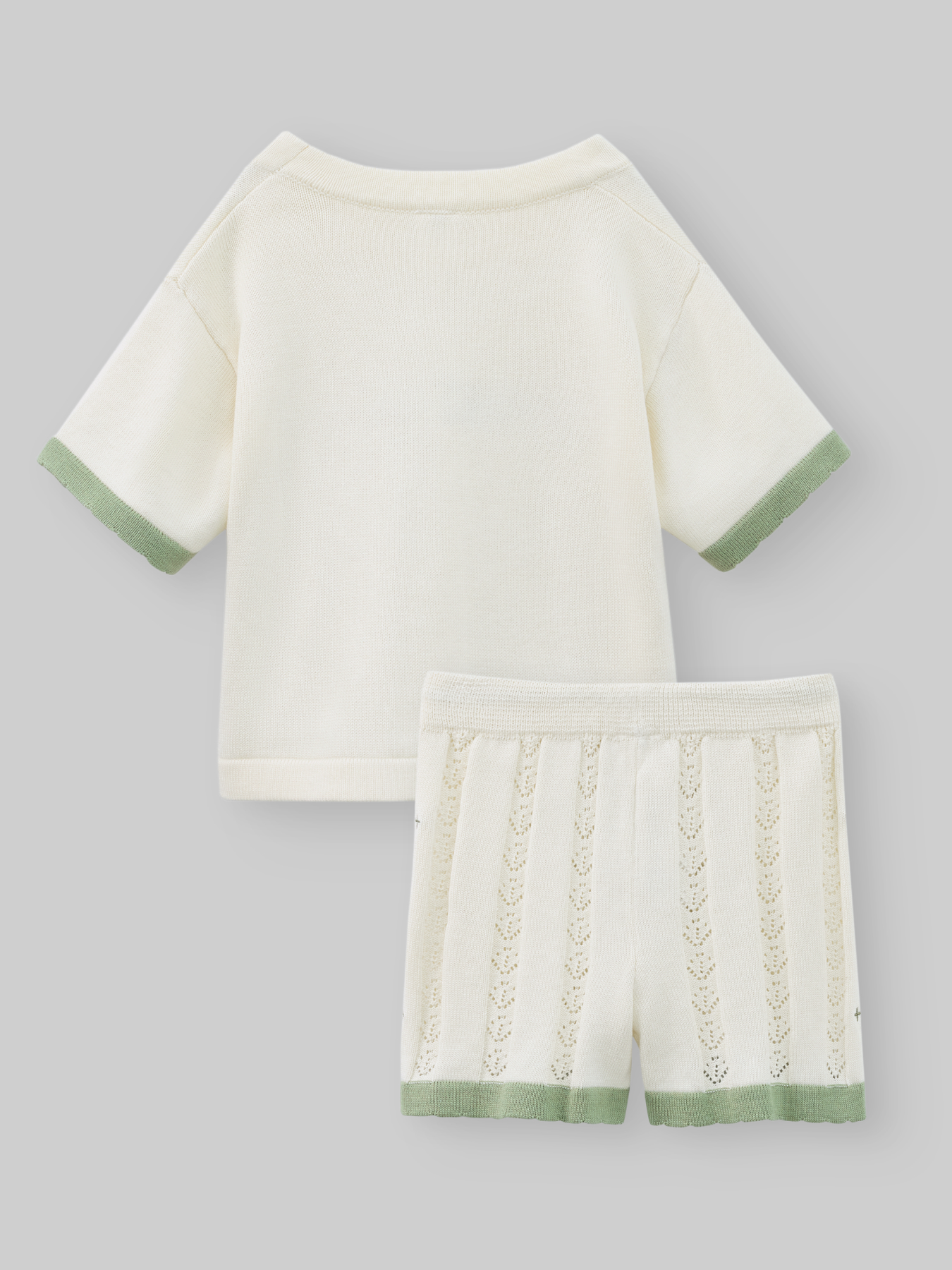 Футболка и шорты Happy Baby 88684-0_milky - фото 3