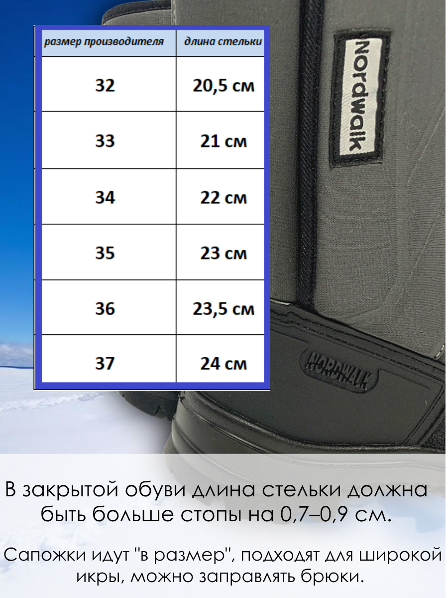 Сапоги NORDWALK 25213-827-10 - фото 2