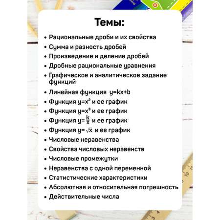 Карточки Выручалкин Алгебра 7-8 класс