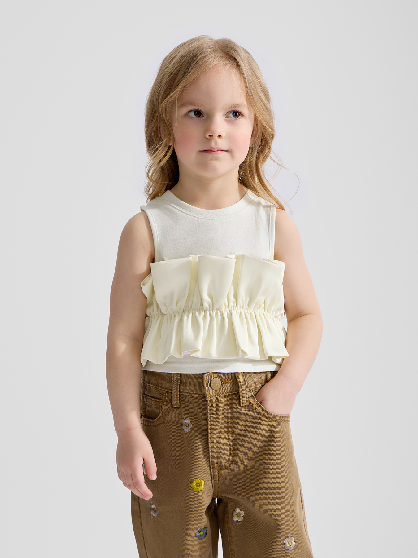 Топ Happy Baby 88695-1_milk - фото 1