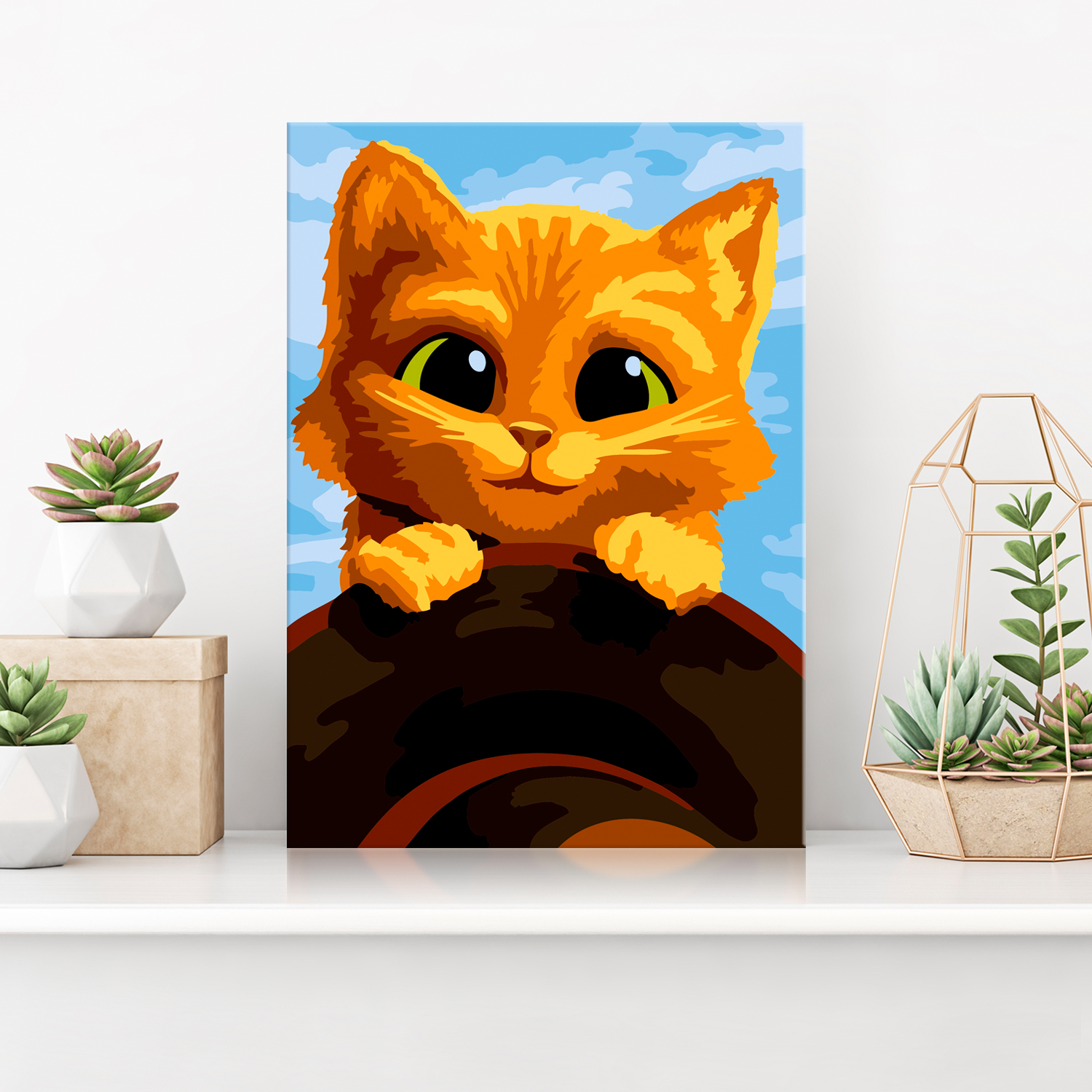 Картина по номерам Hobby Paint Кот в сапогах в ассортименте - фото 3