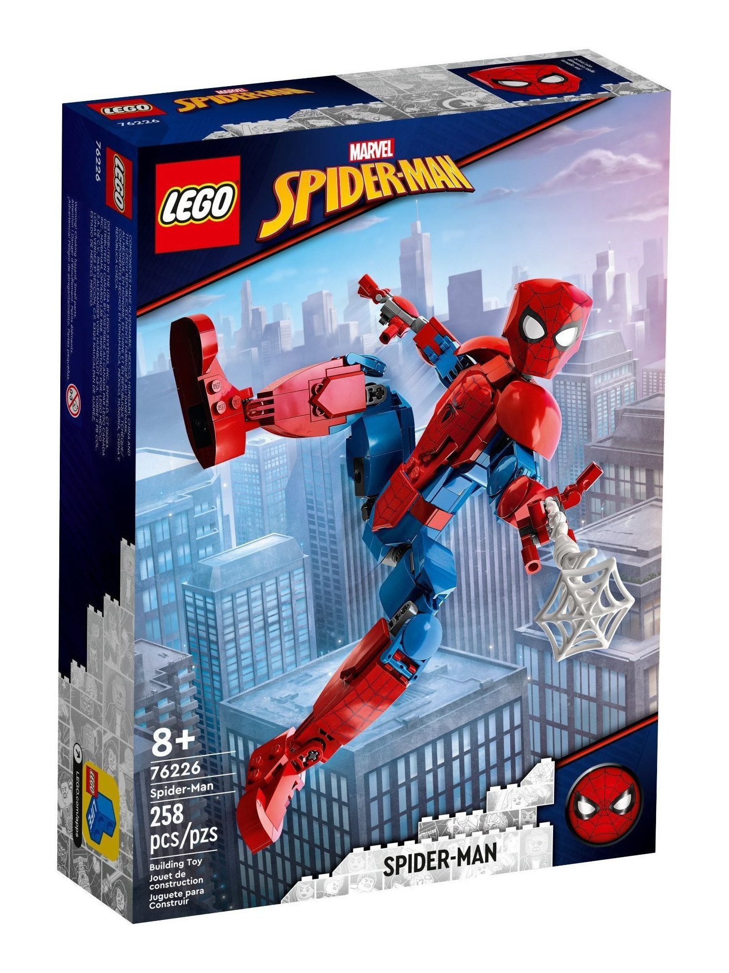 Конструктор LEGO Marvel Super Heroes Человек-Паука 258 дет. - фото 1
