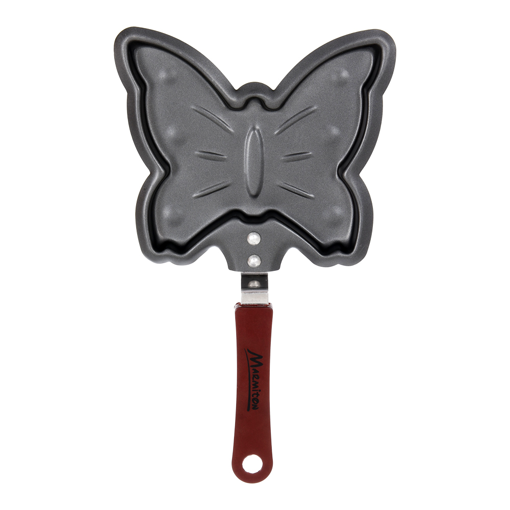 Мини-сковорода Marmiton Бабочка с антипригарным покрытием 14х27 см - фото 4