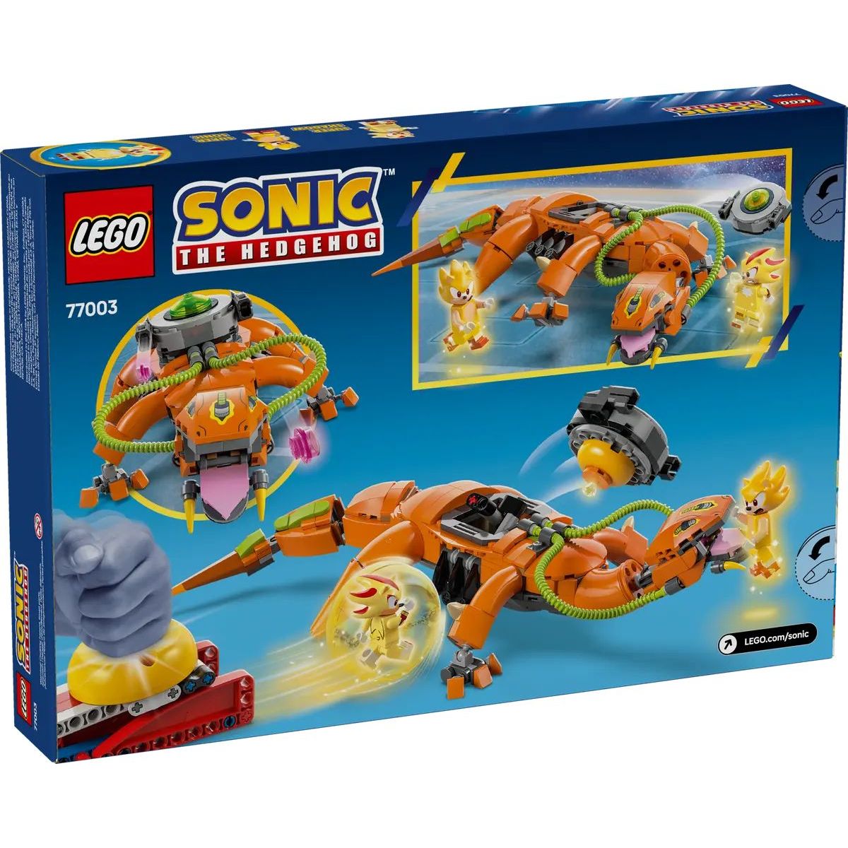 Конструктор LEGO Sonic the Hedgehog Супер Шэдоу против Биолизарда 419 дет. - фото 8