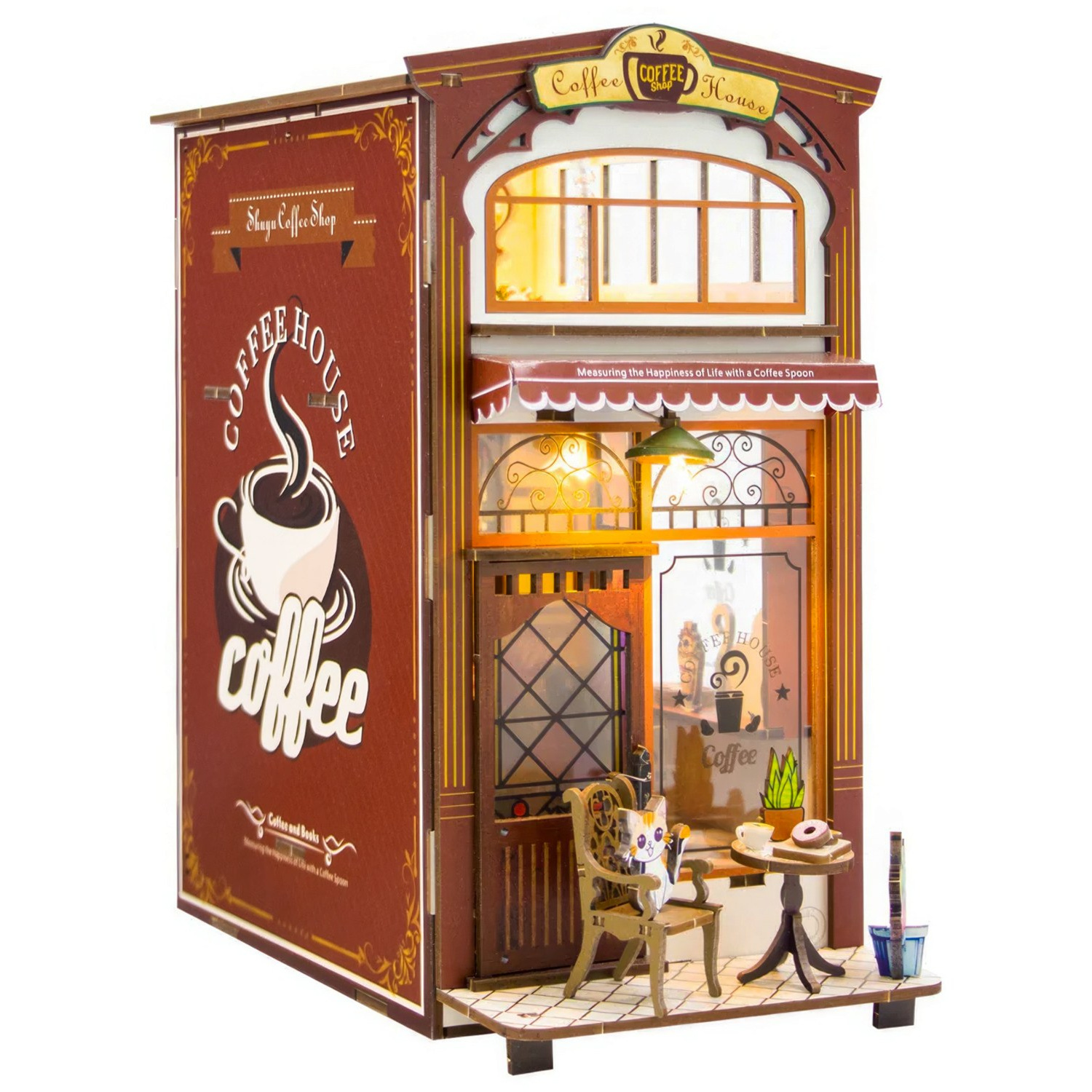 Румбокс интерьерный конструктор HitToy Кофейная лавка RMBX-310-01 - фото 2