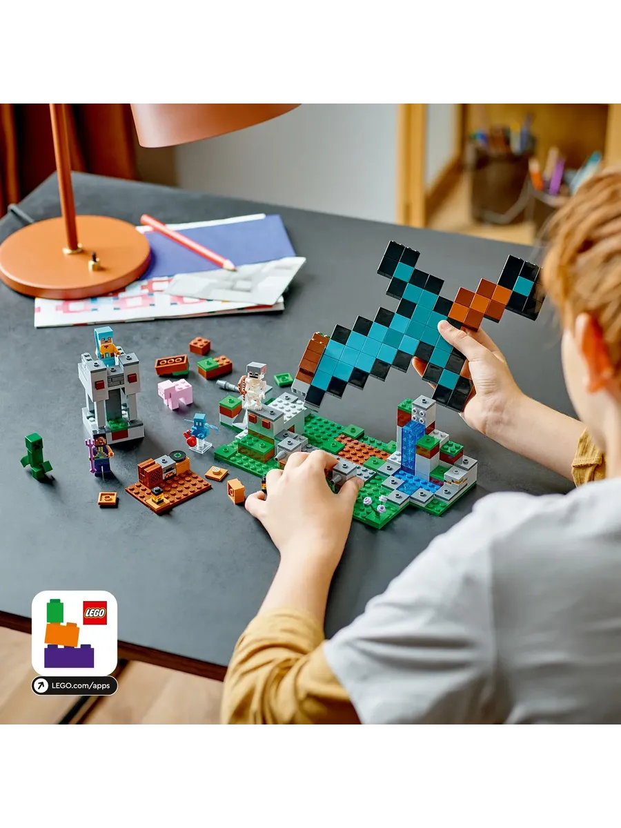 Конструктор LEGO Minecraft 427 дет. - фото 3