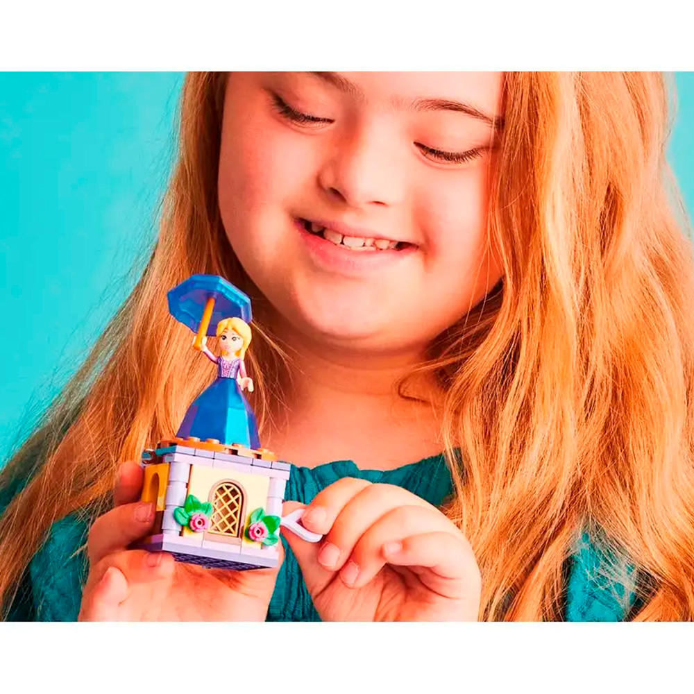 Конструктор LEGO Disney Princess Кружащаяся Рапунцель 89 дет. - фото 6