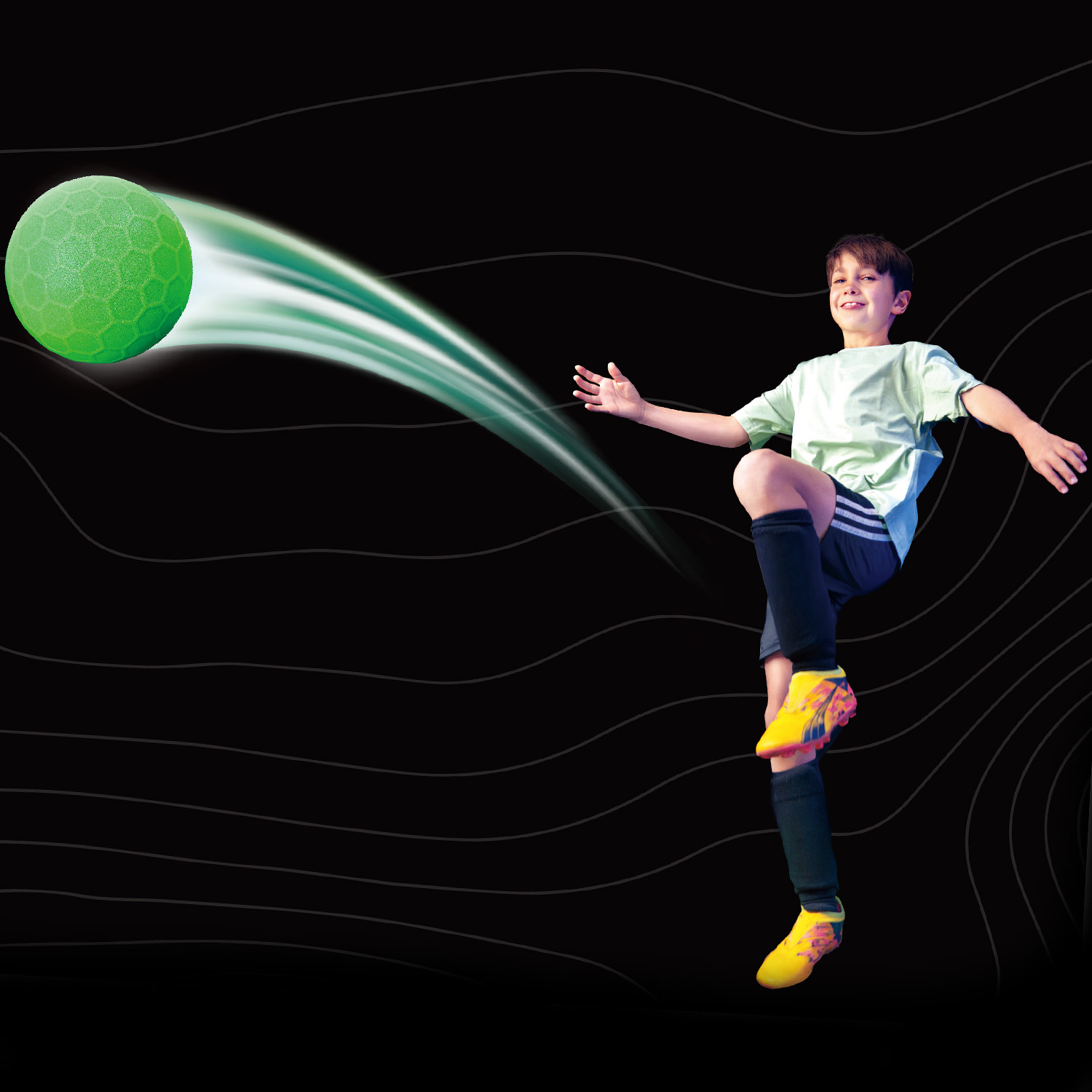 Детский мяч Hape универсальный баскетбольный, волейбольный 22 см - фото 5