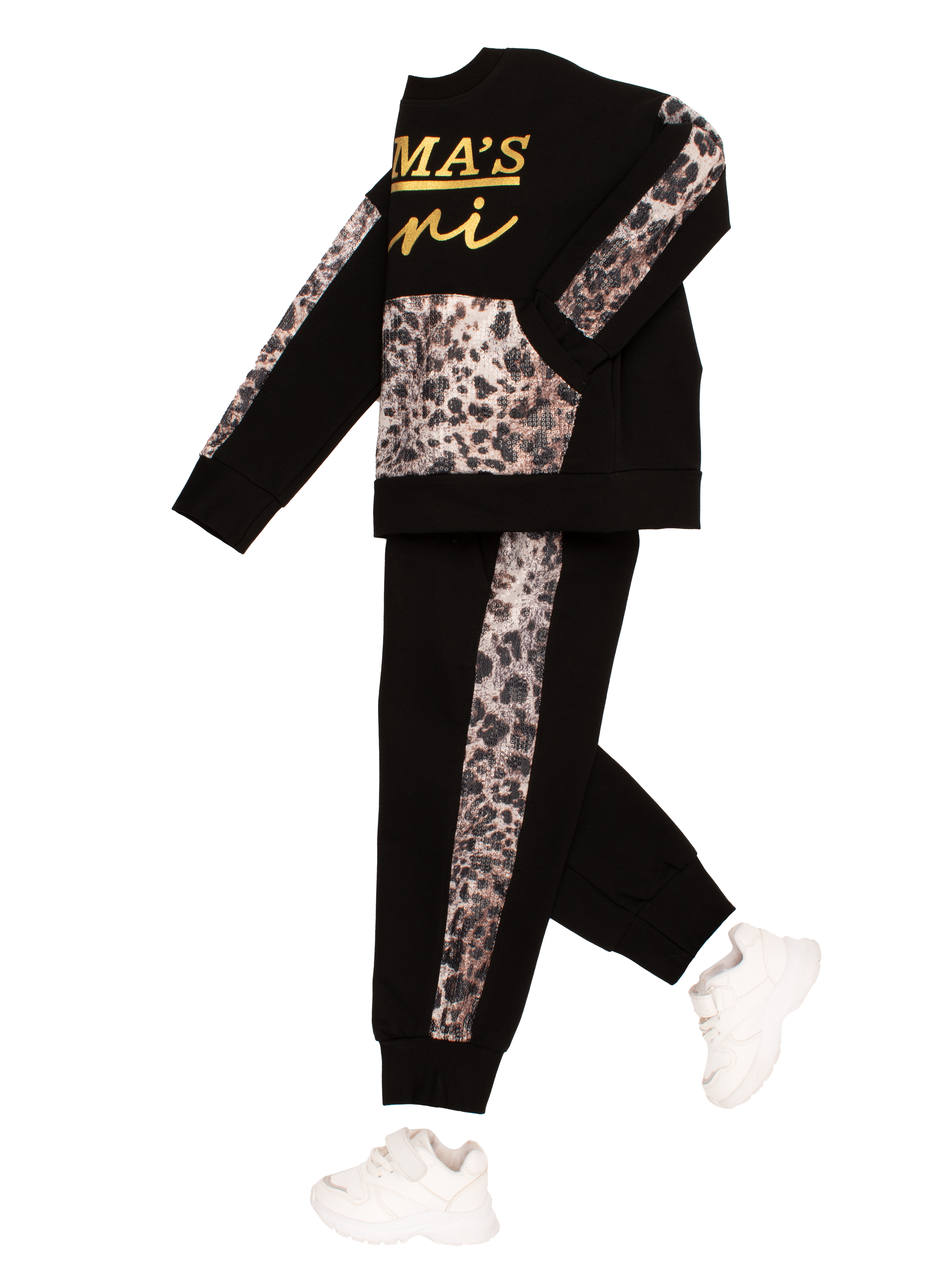 Костюм спортивный Югтекстильторг 204-369/Черный - фото 2