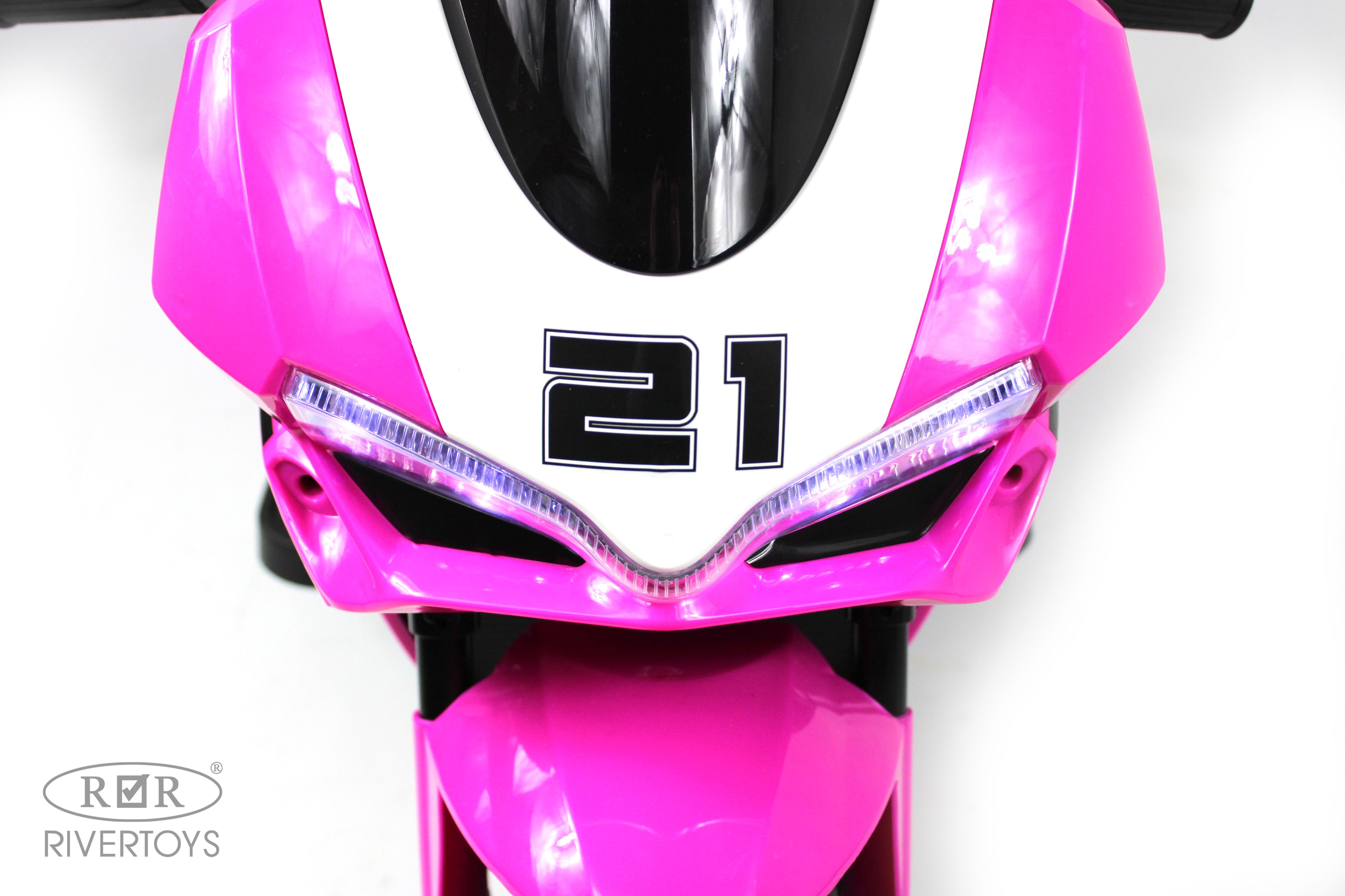 Электромобиль RIVERTOYS C005MC-PINK - фото 9