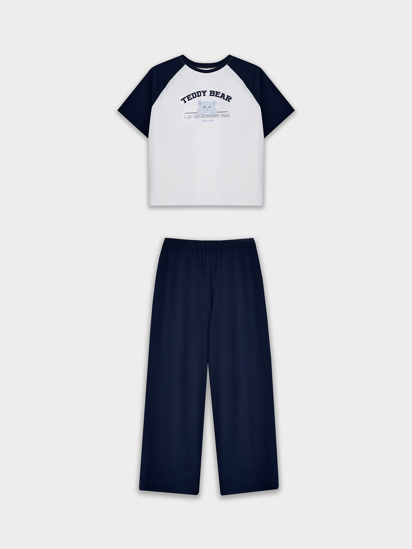 Пижама Mark Formelle (Марк Формэль) 592631/белый +т.синий +печать1 - фото 10