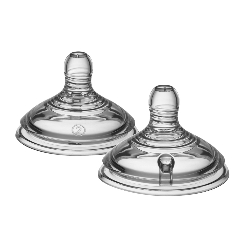 Соска Tommee tippee силикон (средний поток) 2 шт. - фото 6
