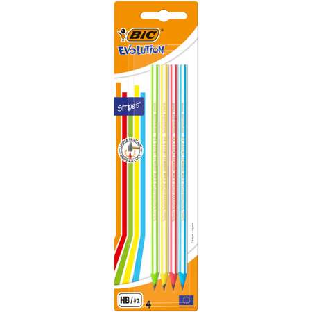 Карандаши чернографитные BIC 4 шт.