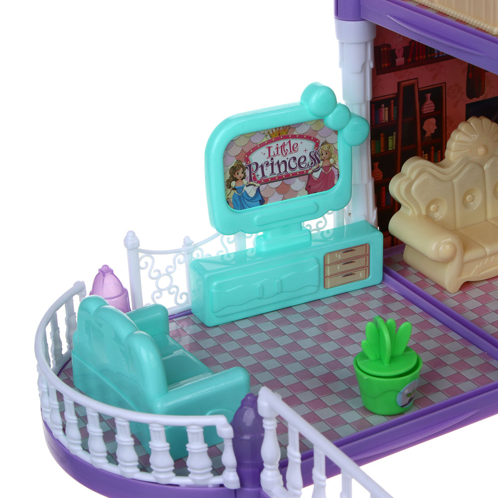 Домик для кукол Игроленд с мебелью 278-136 - фото 6