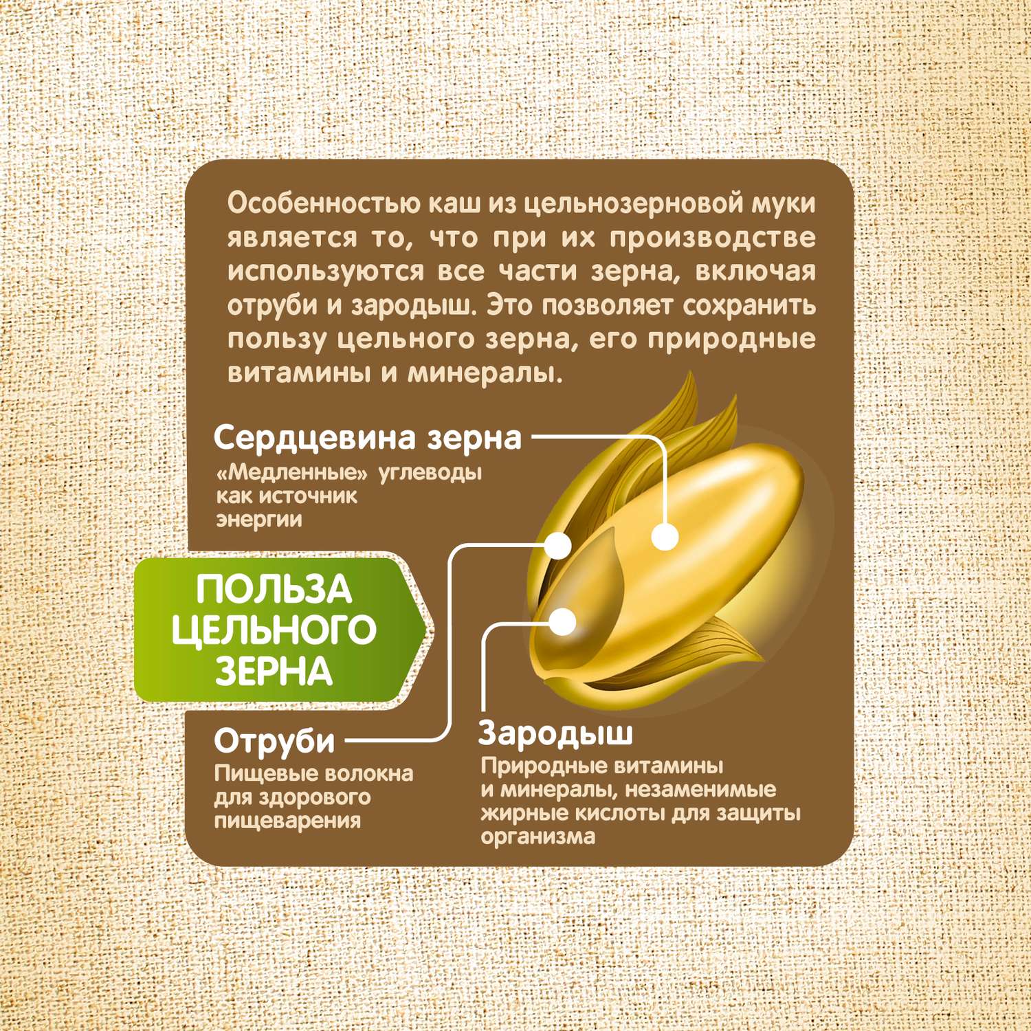 Каша Heinz цельнозерновая пшеничная 180г с 5 месяцев - фото 3