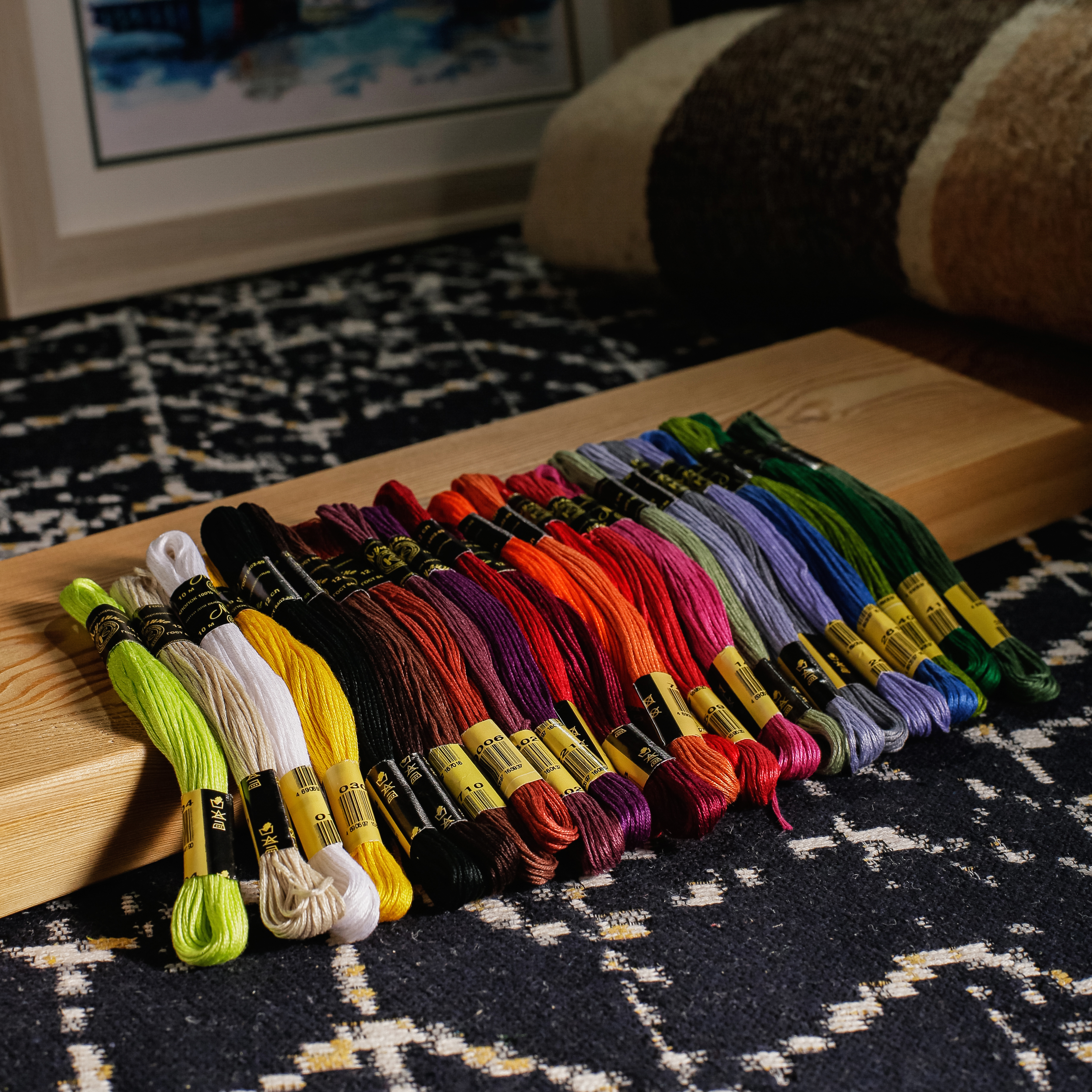 Набор ниток ПНК им. Кирова Мулине 10м 25шт Ленинградское мультиколор - фото 3