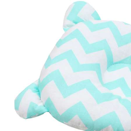 Подушка Amarobaby First Pillow Зигзаг Мятный