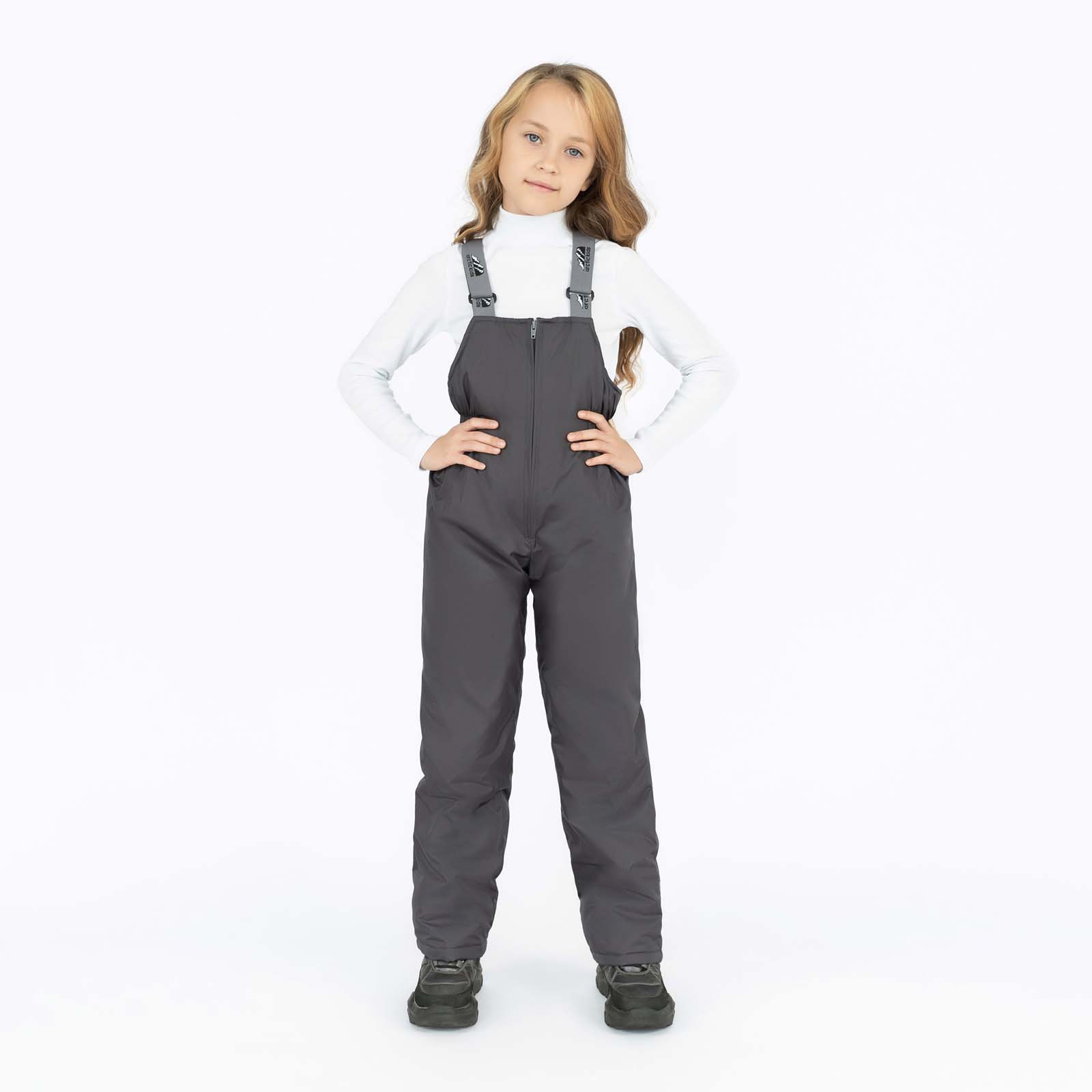 Полукомбинезон Arctic kids 60-006/2 серый - фото 15