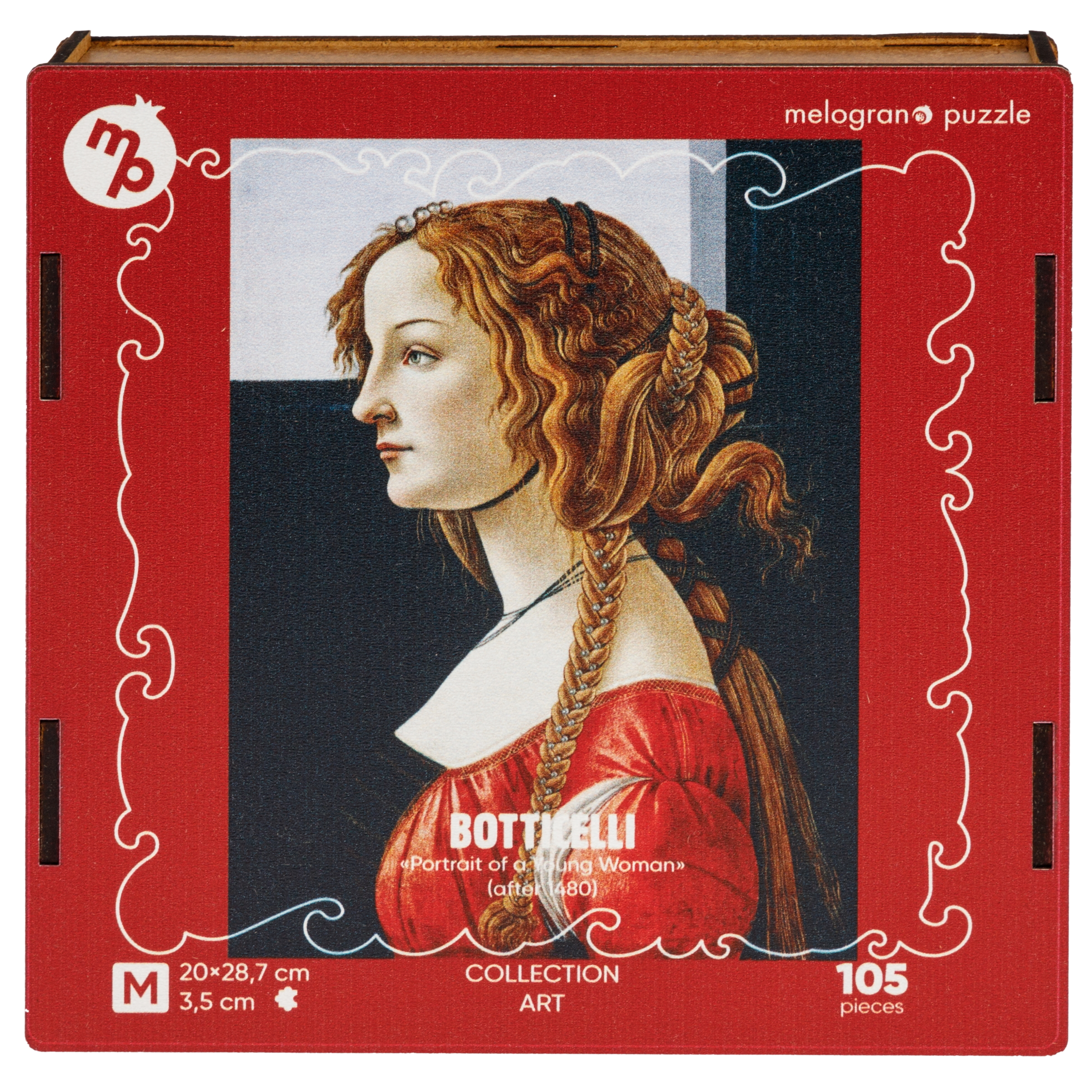 Пазл Melograno puzzle деревянный - фото 1