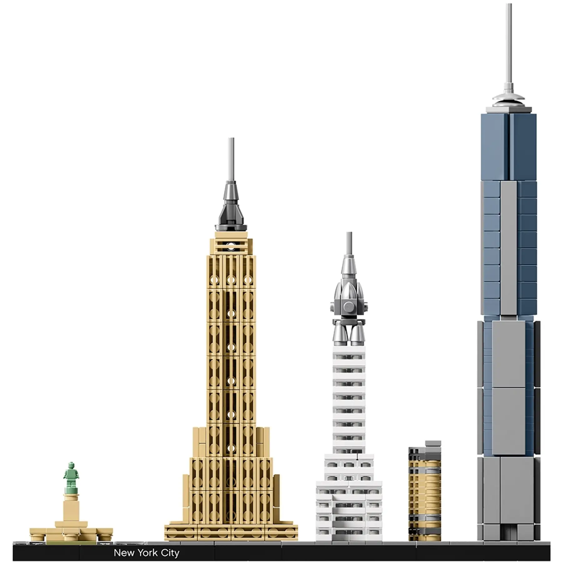 Конструктор LEGO Architecture Нью-Йорк 598 дет. - фото 6