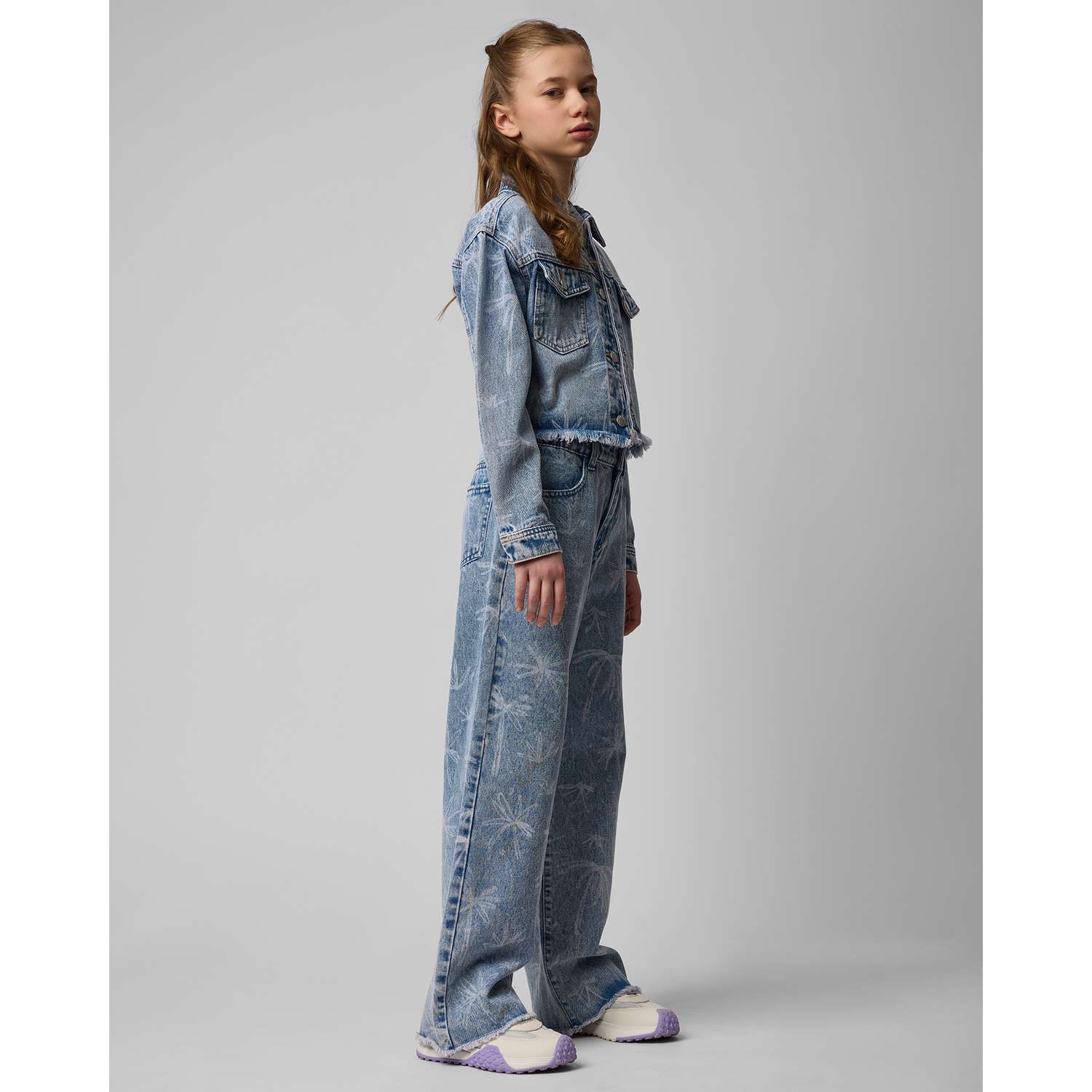 Джинсовая куртка Futurino Fashion S25FF-2GD35tg-55 - фото 6