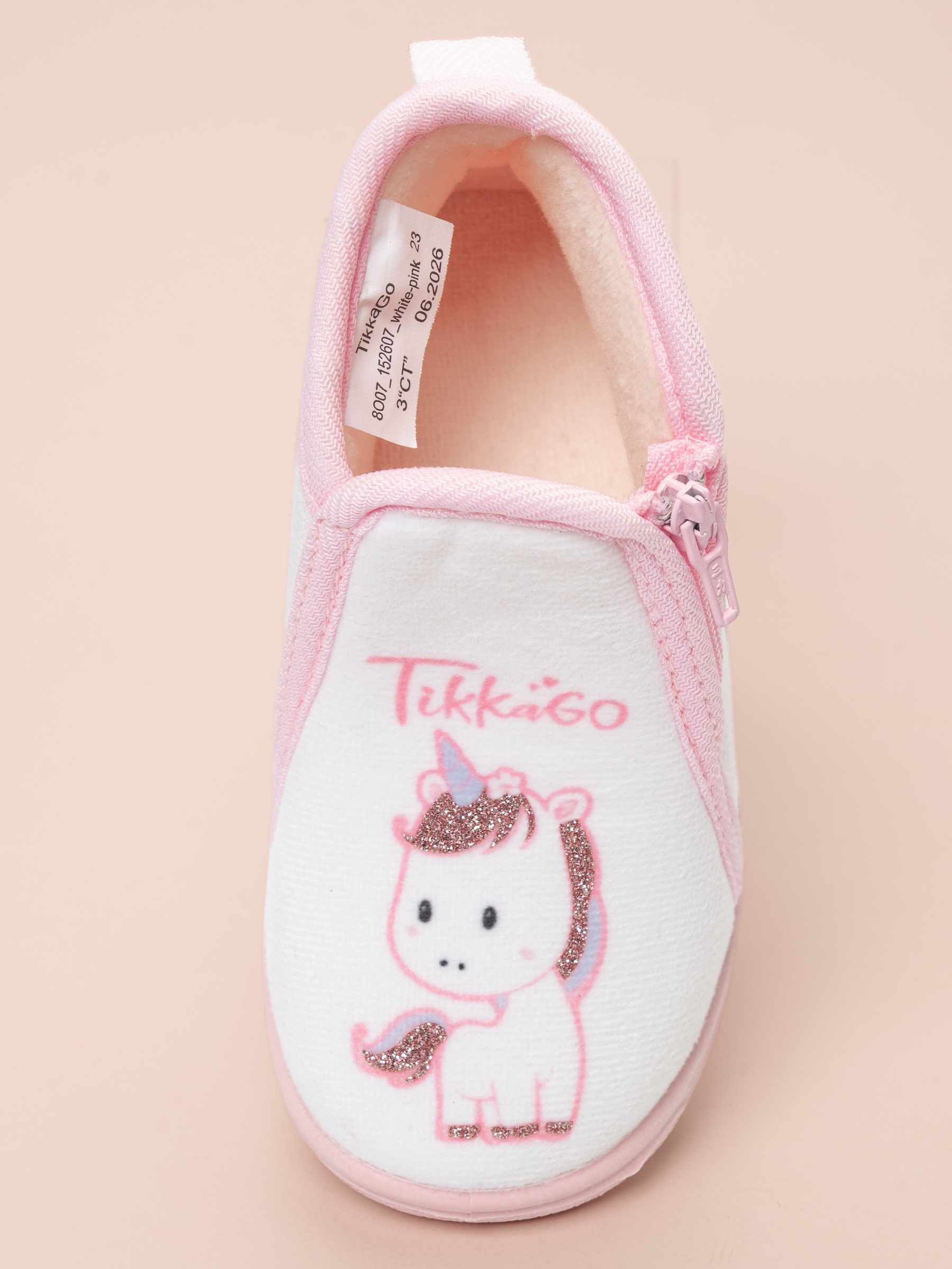 Тапочки TikkaGo 8O07_152607_white-pink - фото 6