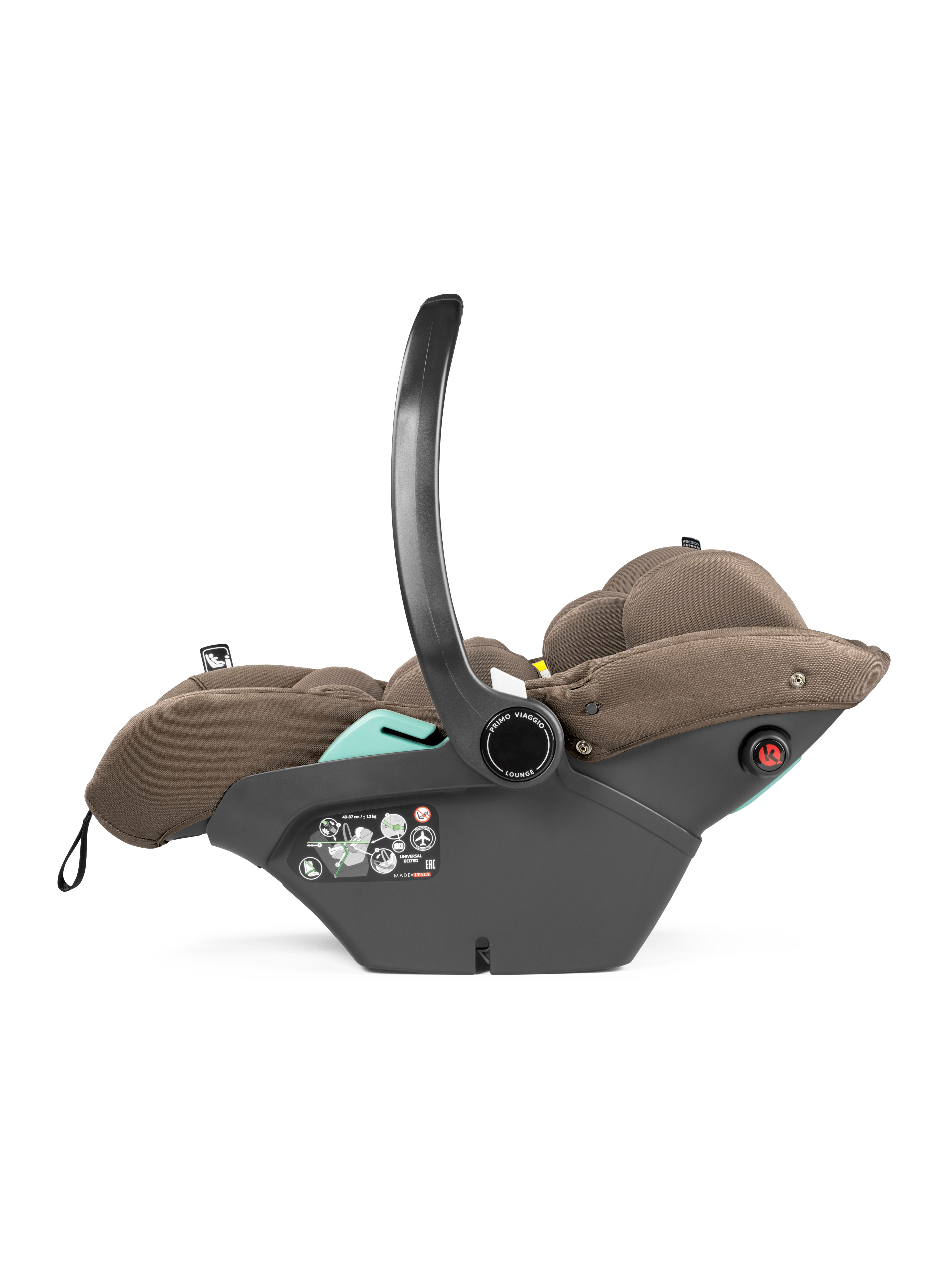 Автокресло Peg-Perego Lounge 0 (0 -13 кг) бежевый - фото 3