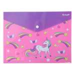 Папка-конверт Erhaft Единорог А4