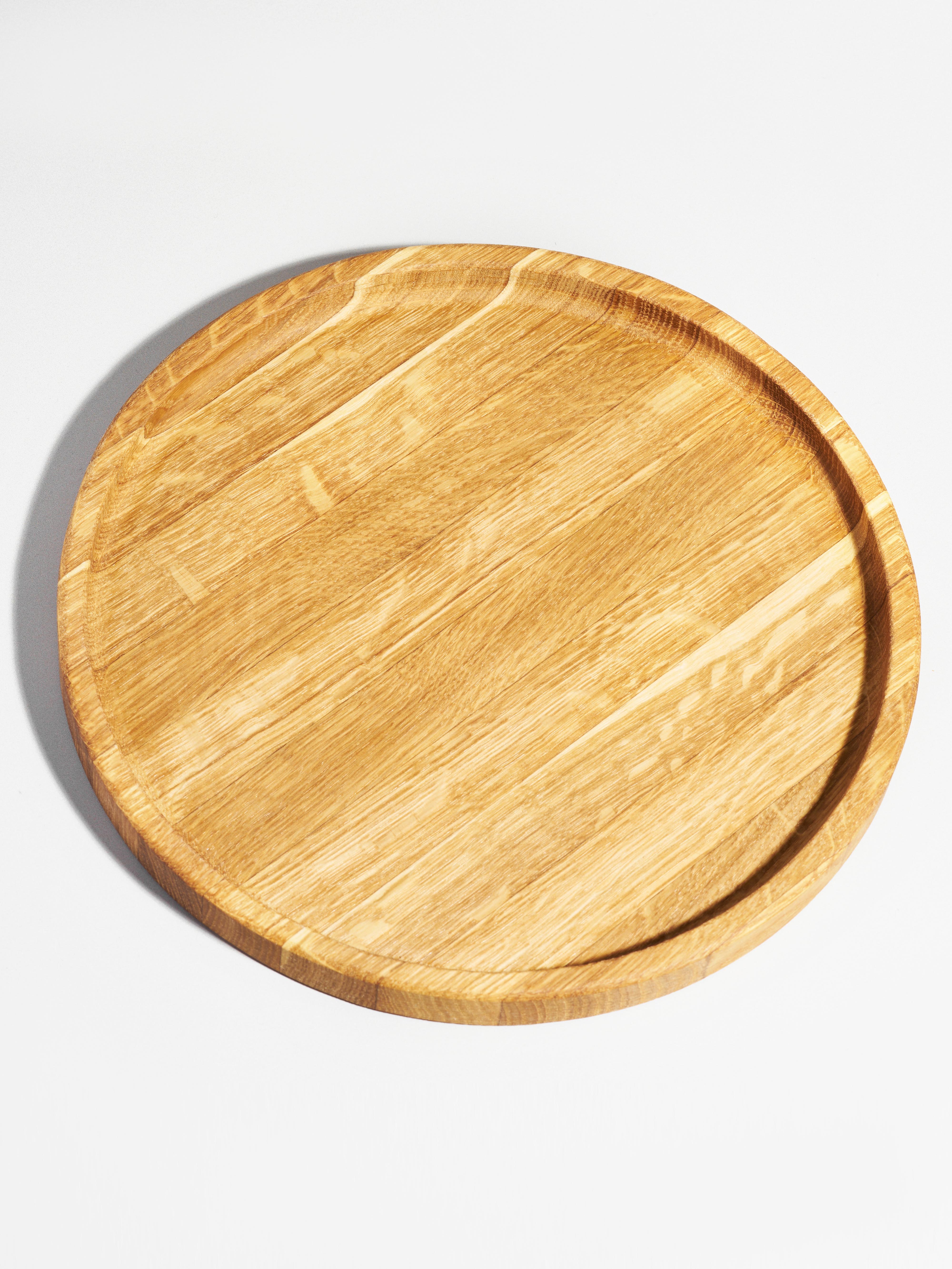 Блюдо круглое Plates and More деревянное - фото 4