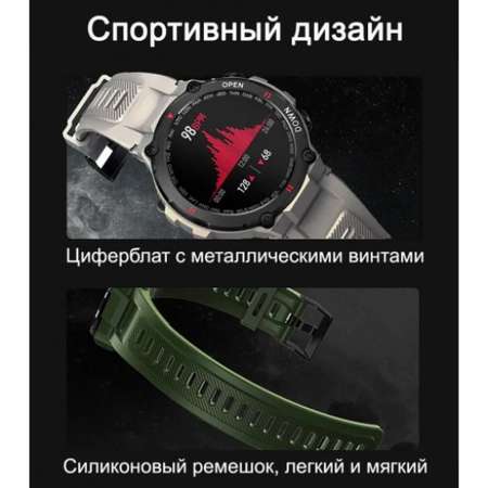 Фитнес-браслет CheckME Smart CMSK22GRGR с пульсометром и шагомером