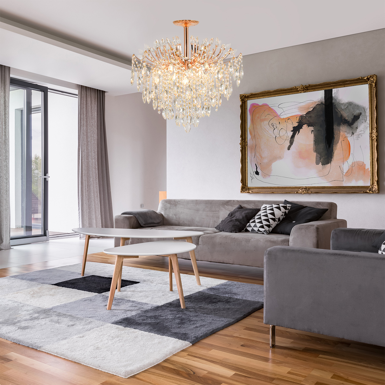 Люстра ESCADA Escada 2104/8P E14*40W Gold - фото 4