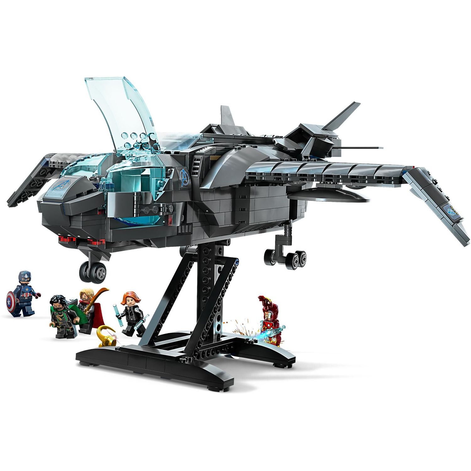 Конструктор LEGO Marvel Super Heroes Квинджет Мстителей - фото 3