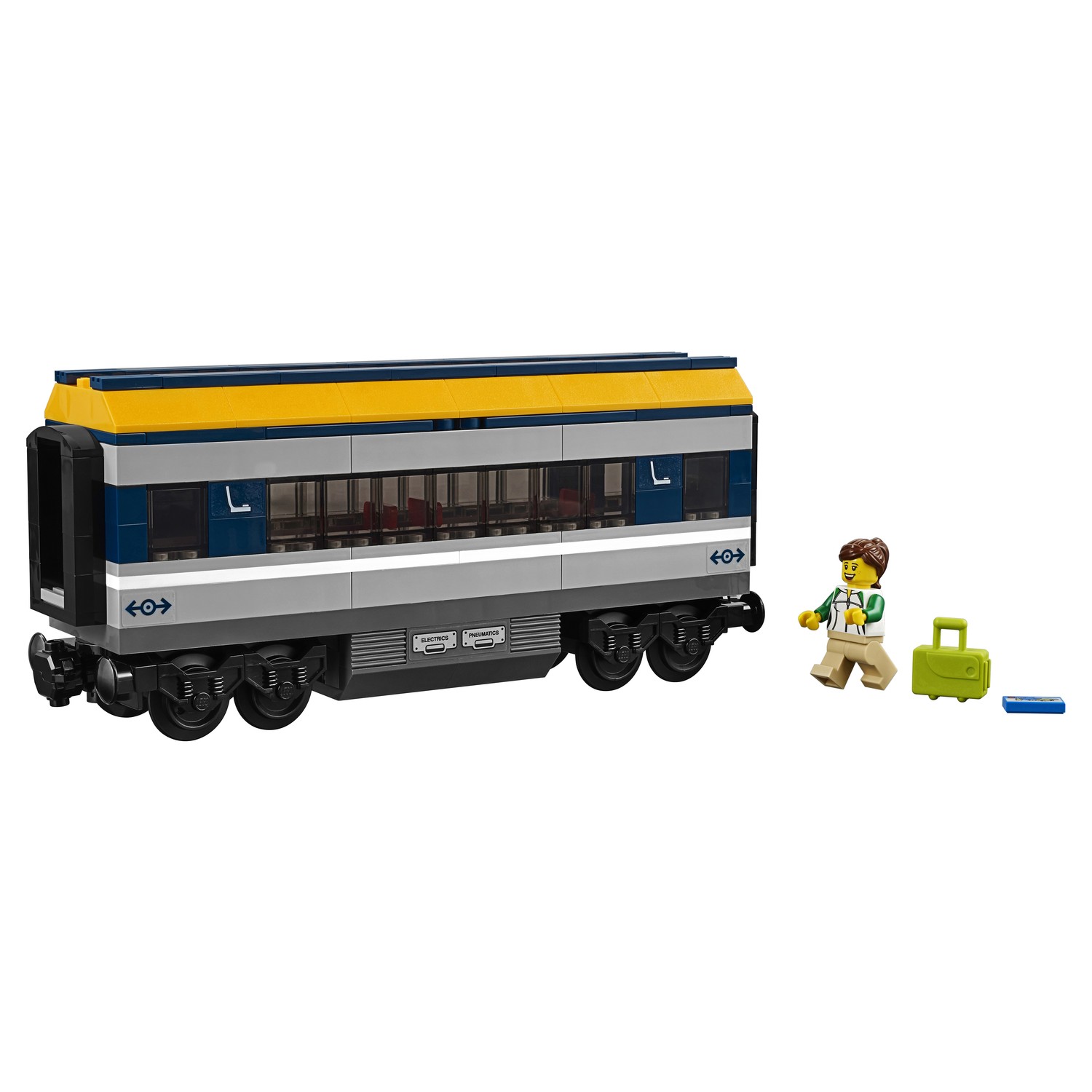 Конструктор LEGO City Trains Пассажирский поезд 677 дет. - фото 18