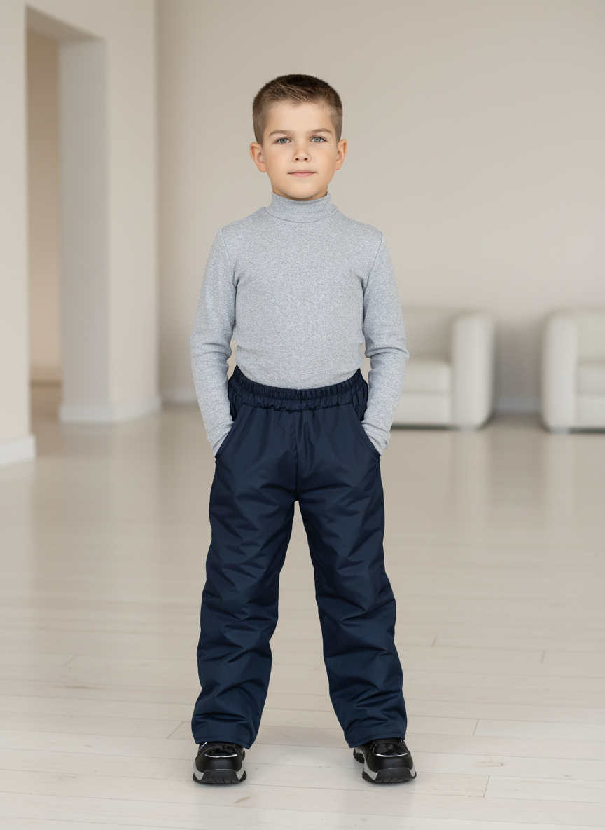 Брюки Arctic kids 10-003/1 синий - фото 1